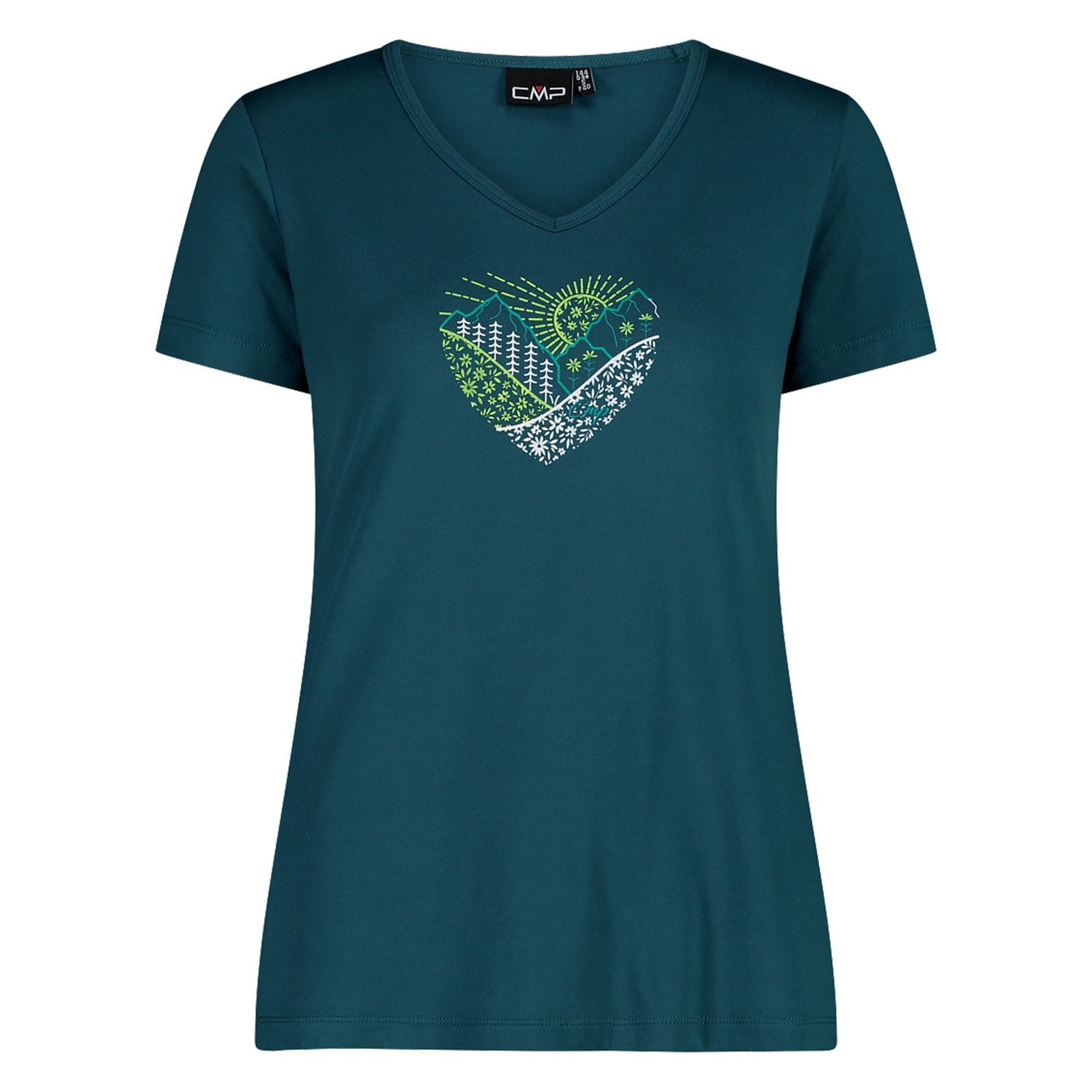 CMP Kurzarmshirt Woman T-Shirt mit Aufdruck günstig online kaufen
