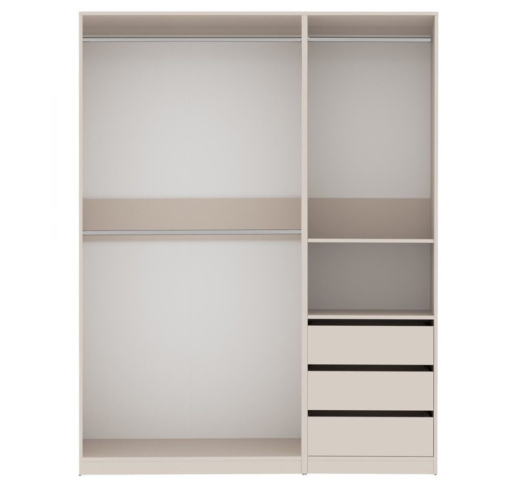 Marmex Möbel Garderobenschrank TRES H offene Eckgarderobe Kleiderschrank mi günstig online kaufen