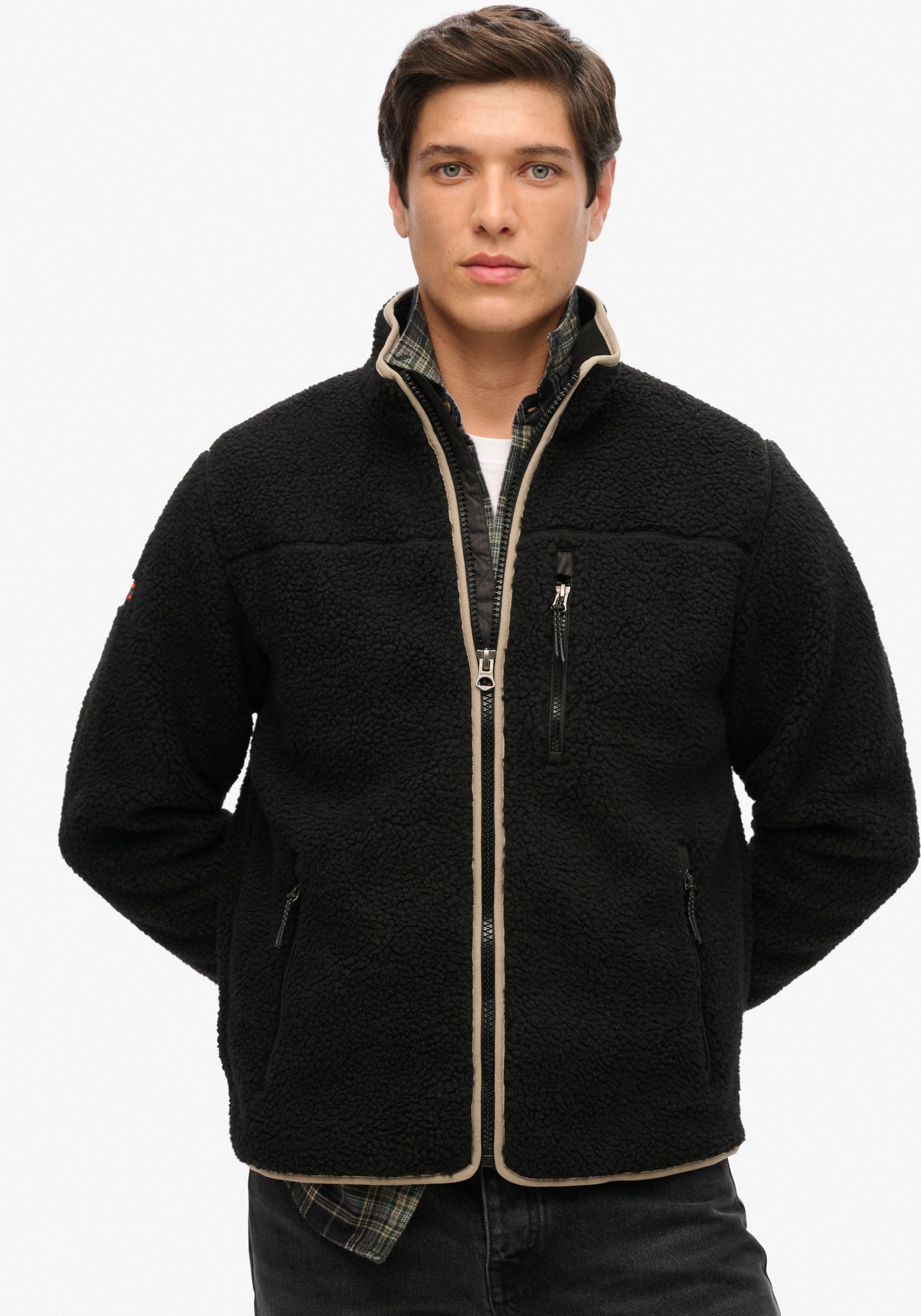 Superdry Fleecejacke OUTDOOR FULL ZIP FLEECE günstig online kaufen