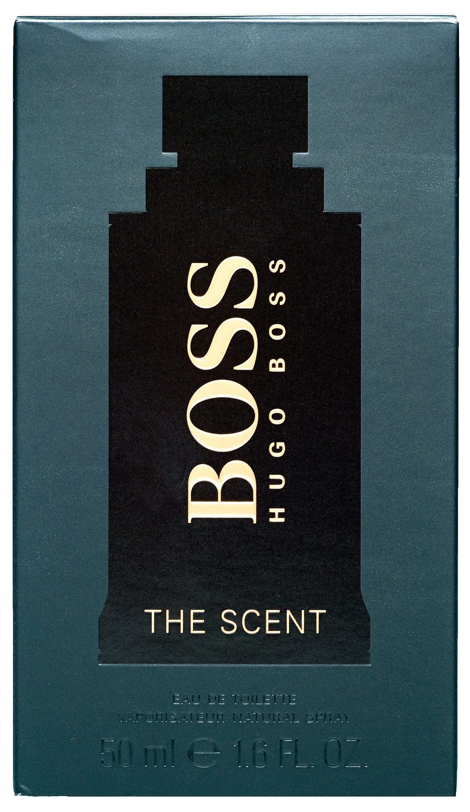 BOSS Eau de Toilette The Scent, mit einer Kopfnote aus Ingwer
