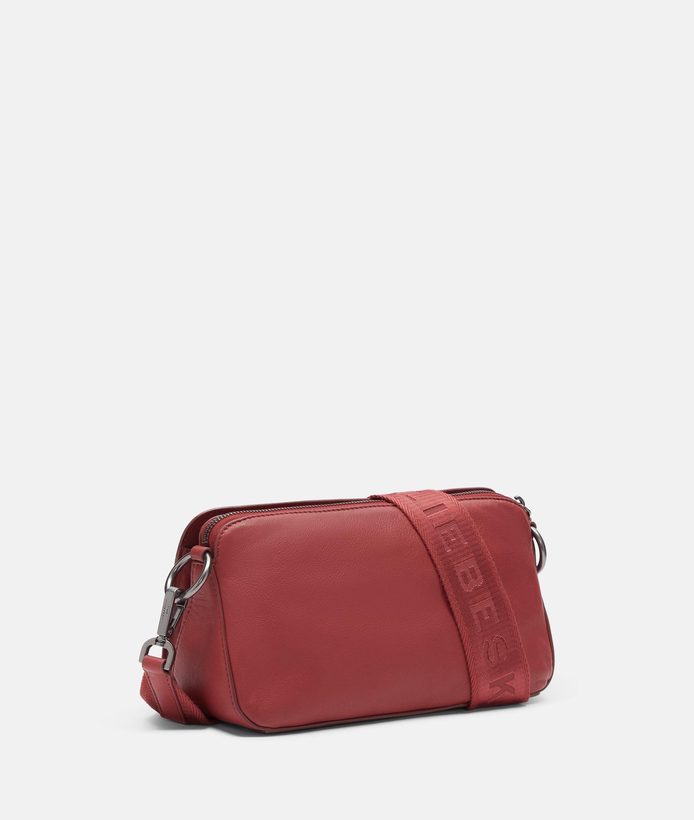 Liebeskind Berlin Umhängetasche Clarice Crossbody M, Crossbody-Bag aus weichem Leder