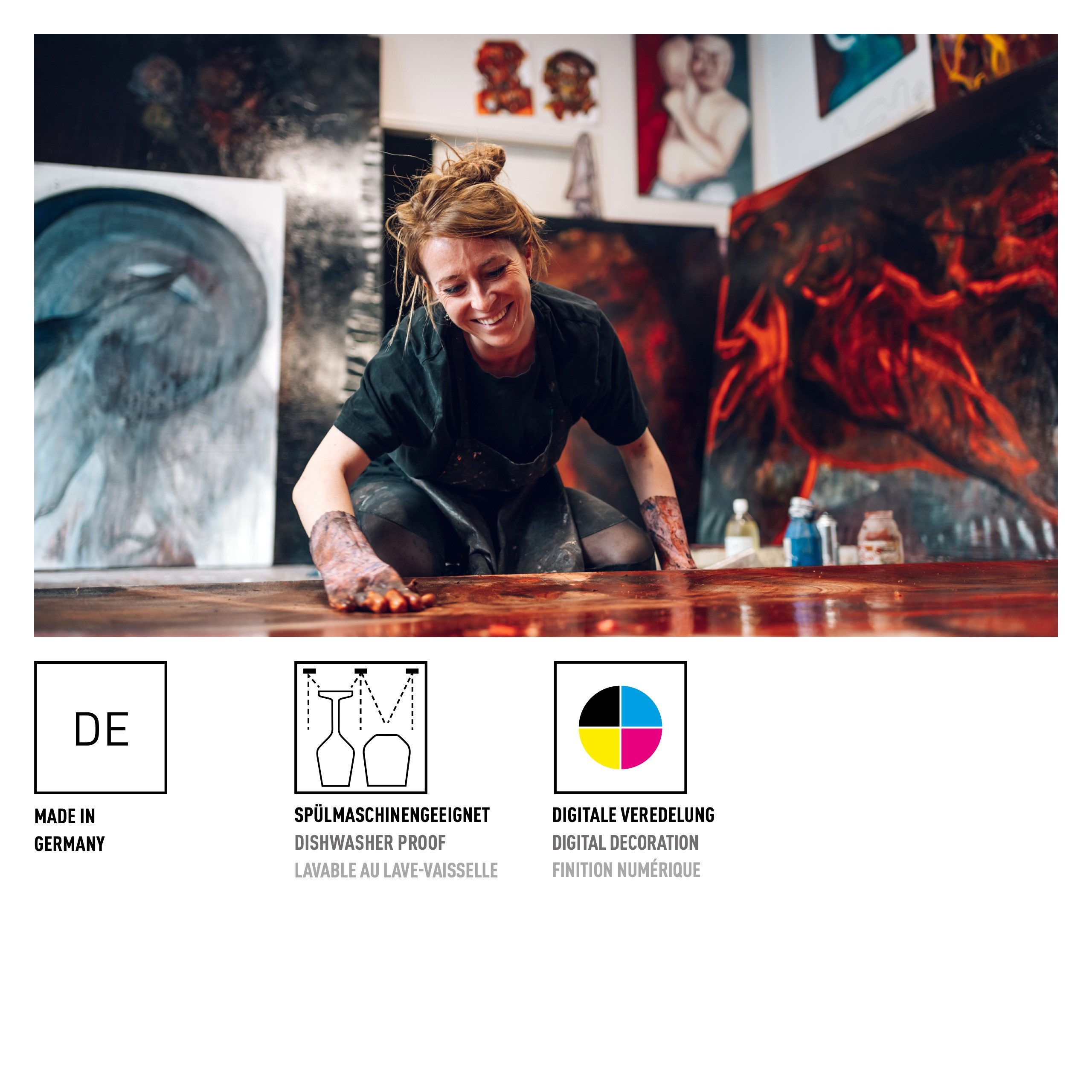 Ritzenhoff Bierglas Art Lovers