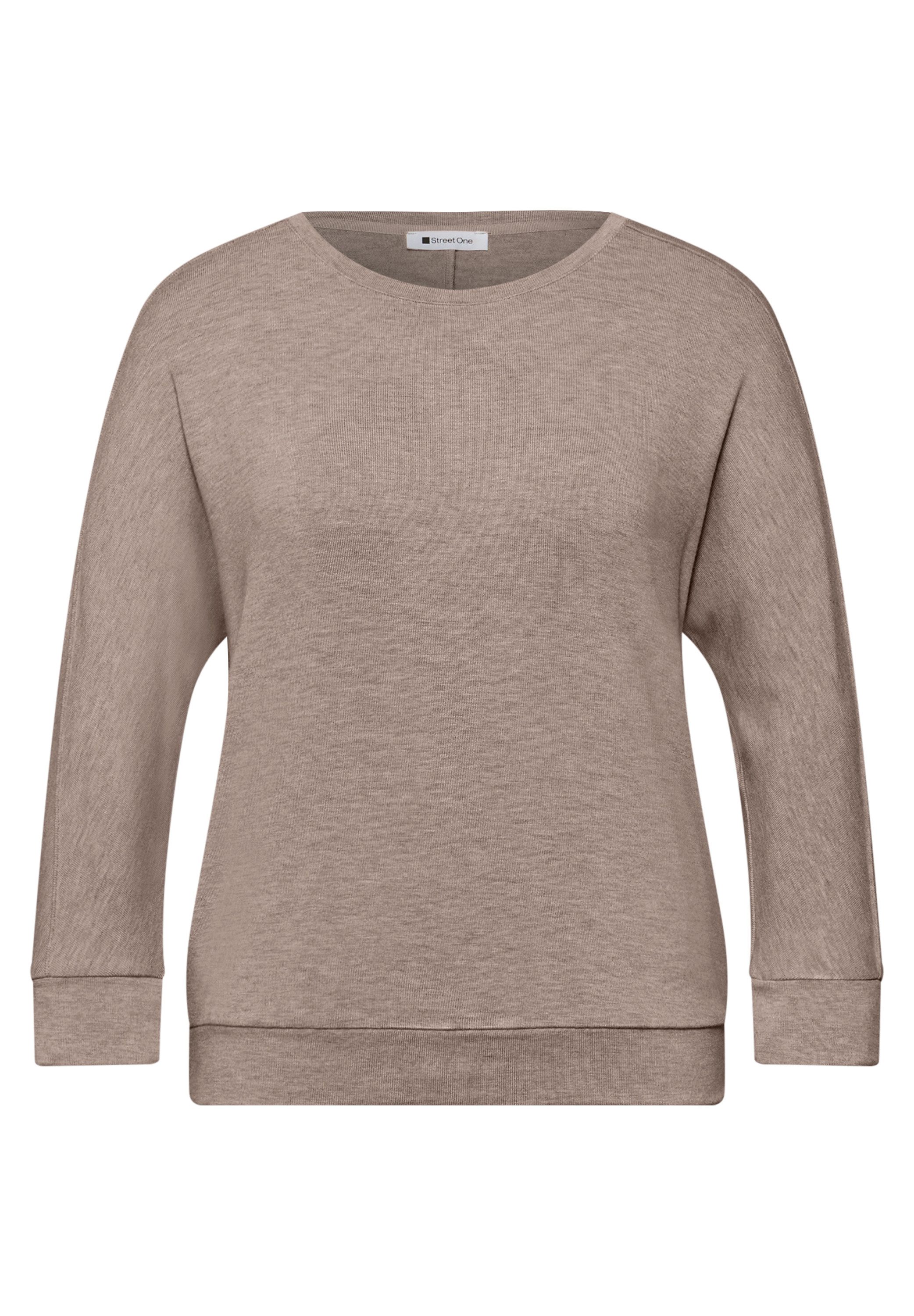 STREET ONE 3/4-Arm-Shirt im Melange-Look – Bild 5 von 5