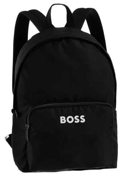 BOSS Cityrucksack Catch_3.0_Backpack, mit Reißverschluss-Vortasche Freizeitrucksack Schulrucksack