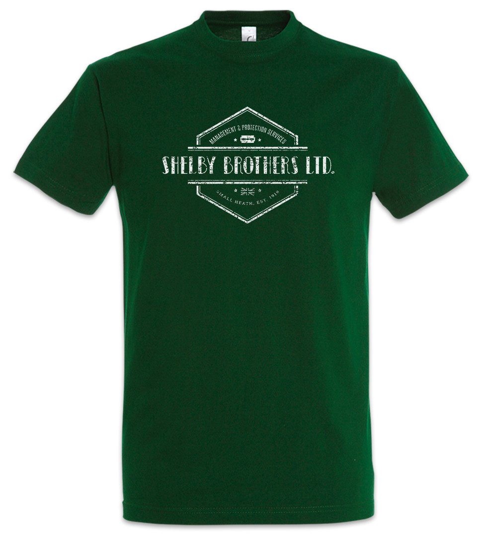 Urban Backwoods Print-Shirt Shelby Brothers Ltd. Herren T-Shirt Peaky Birmingham Gang Blinders Mob (1-tlg) Company Firma Mobster