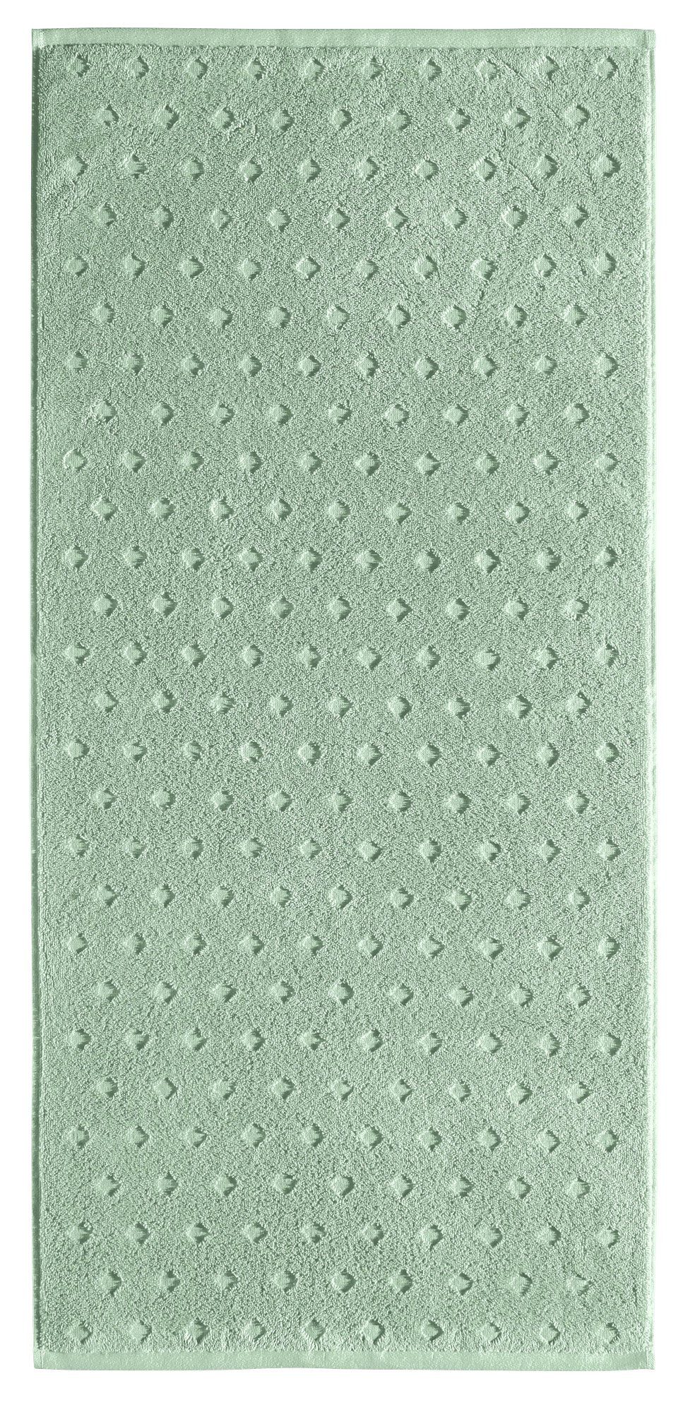 Erwin Müller Handtuch Handtuch "Baden-Baden", Frottier, Walk-Frottier Uni/Hoch- Tiefstruktur