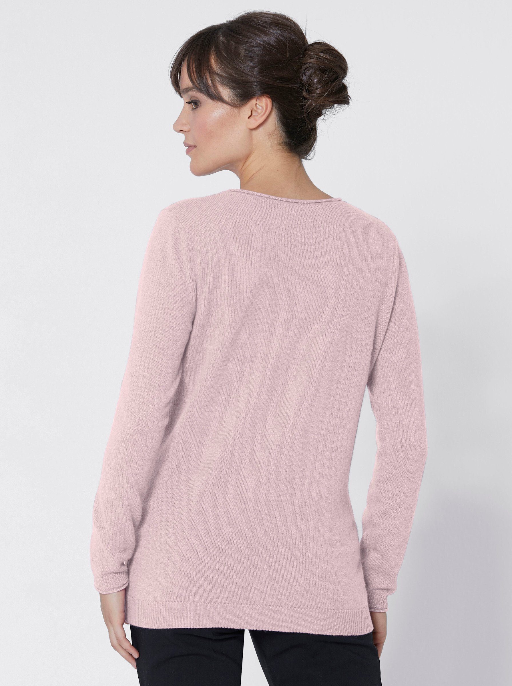 Alessa W. Kaschmirpullover "Kaschmir-Pullover" günstig online kaufen