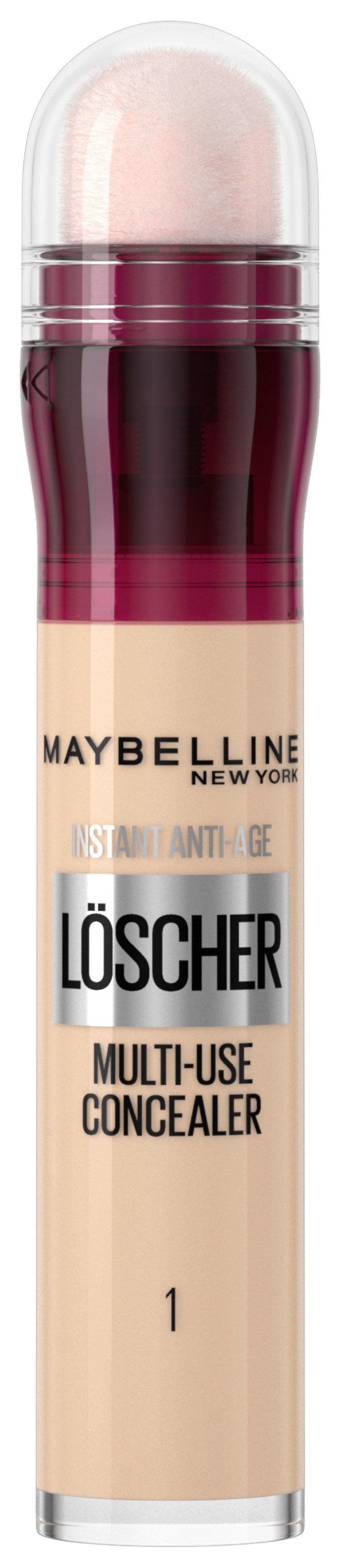 MAYBELLINE NEW YORK Concealer INSTANT ANTI-AGE MULTI-USE CONCEALER, für sichtbar straffere Haut und einen ebenmäßigen Teint