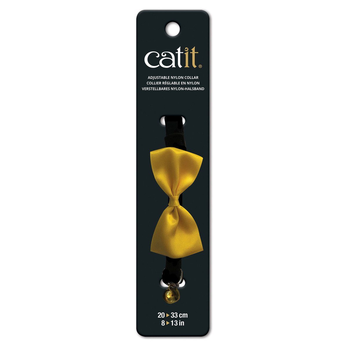 Catit Katzen-Halsband Halsband mit Fliege gold