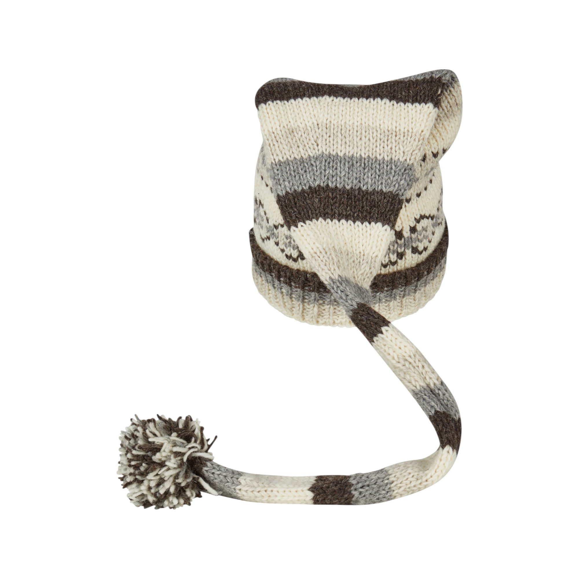 THC Natural Line Strickmütze THC Schafwoll Zipfelmütze 507 (1 Stück, 1-St., 1 Stück) Innenfutter: Fleece
