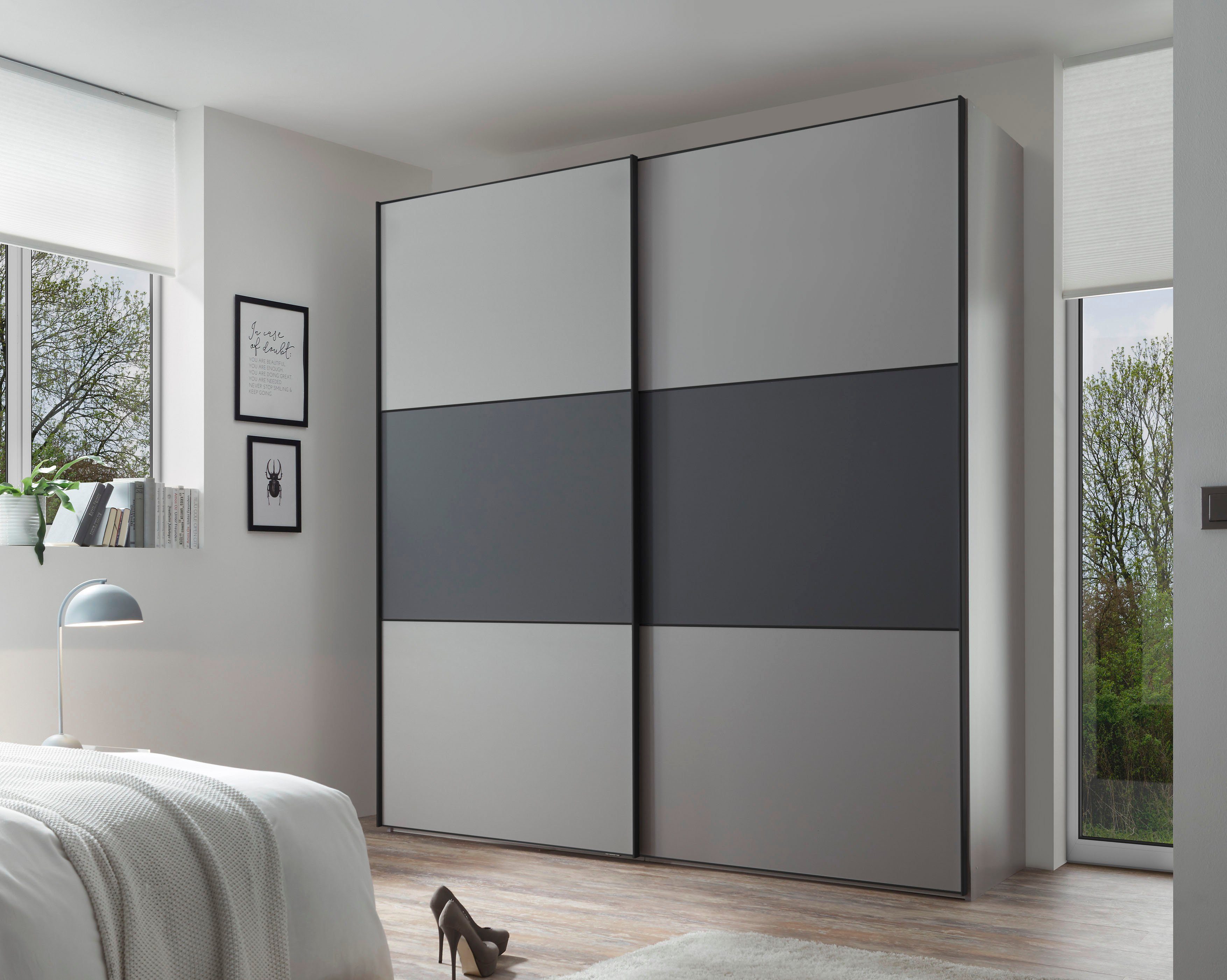 STAUD Schwebetürenschrank Includo, Made in Germany Mit vier verschiedenen Ausstattungsvarianten – Bild 2 von 5