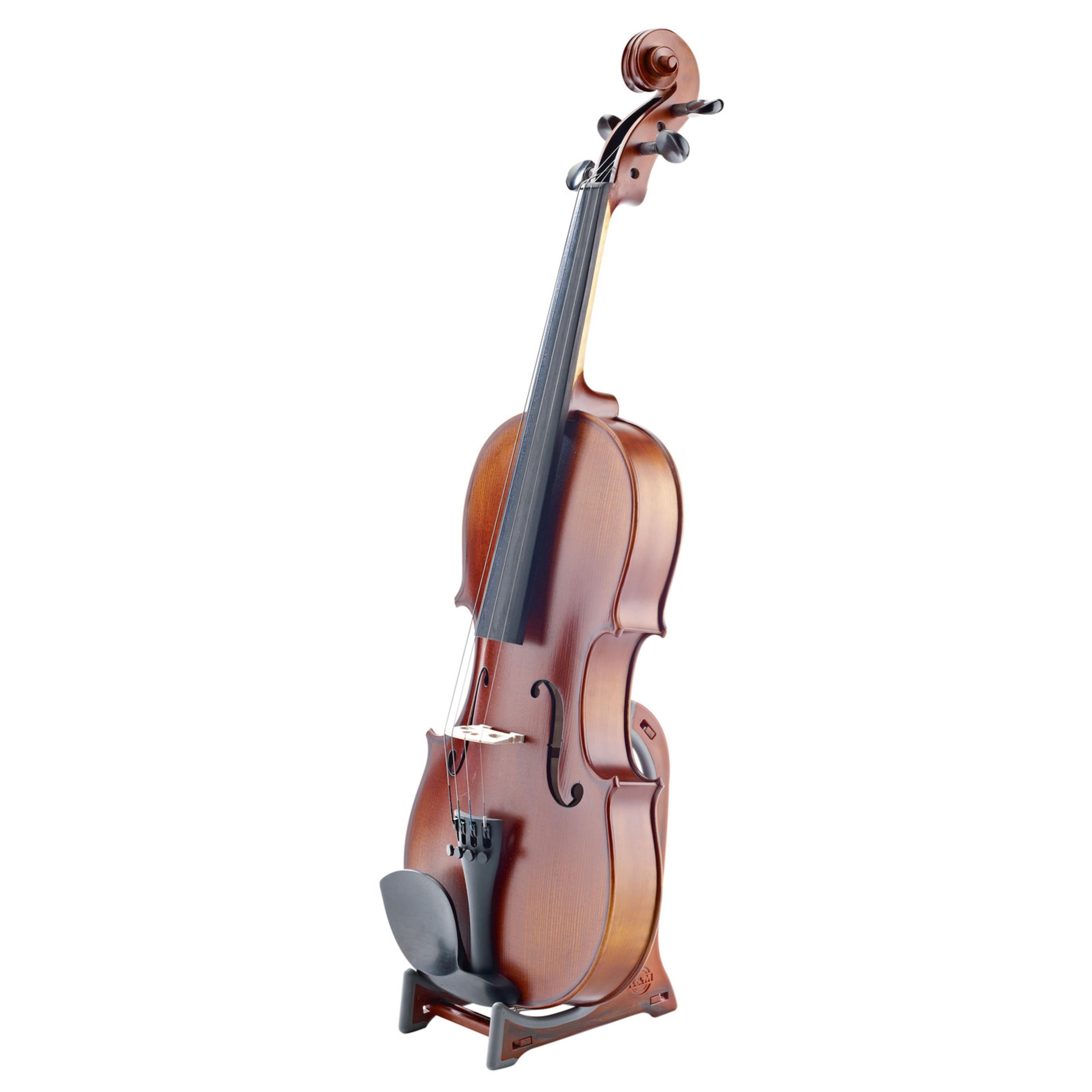 König & Meyer Gitarrenständer, (15550 Violinen- /Ukulelenständer Holzoptik, Zubehör, Ständer), 15550 Violinen-/Ukulele Displayständer - Gitarrenständer