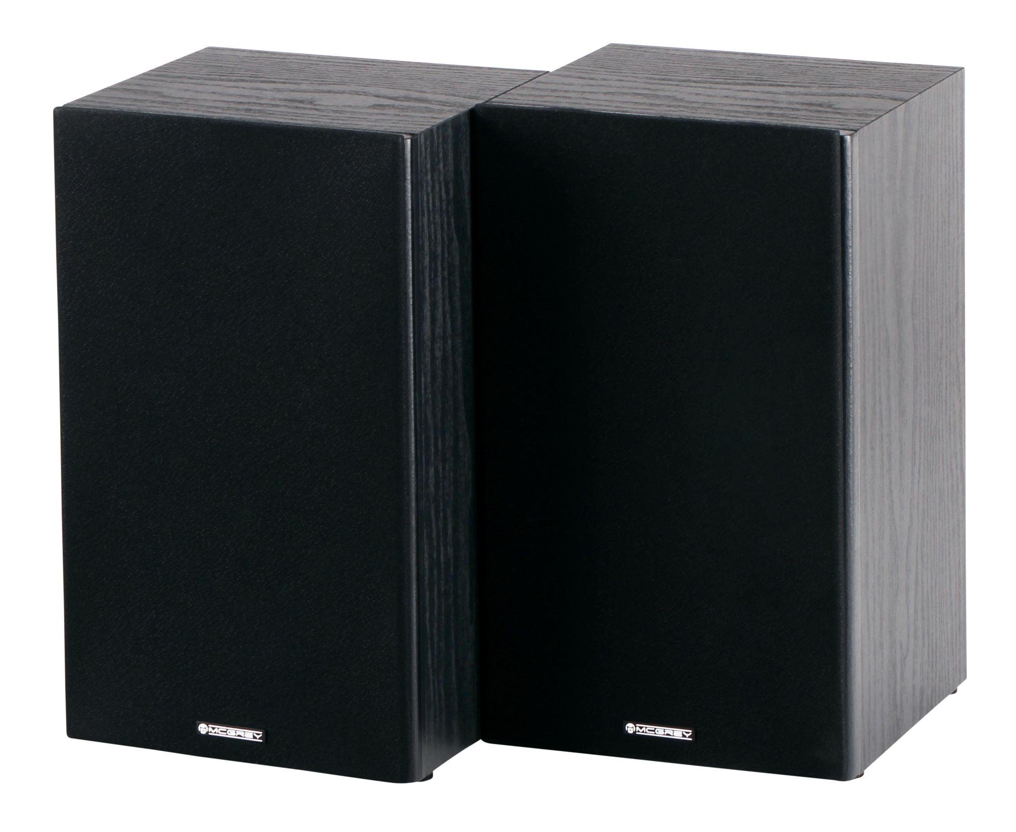 McGrey BSS-265 6,5" HiFi Lautsprecher - 2-Wege-System Regal-Lautsprecher (80 W, HiFi-Boxen auch als Wandlautsprecher)