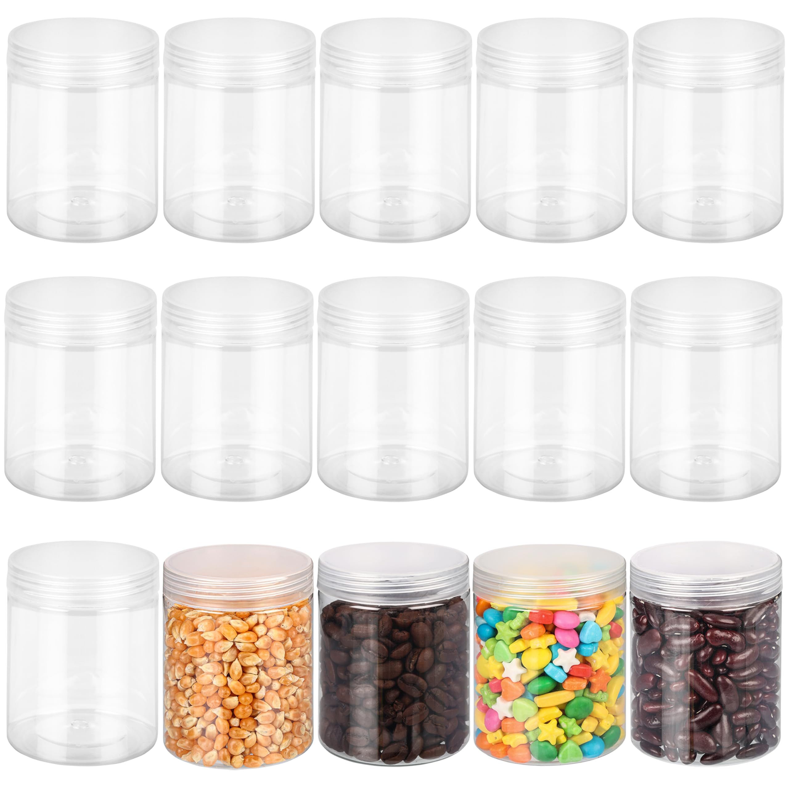 Organizer Transparente Kunststoffdose (15 Stk) - 240ml Behälter