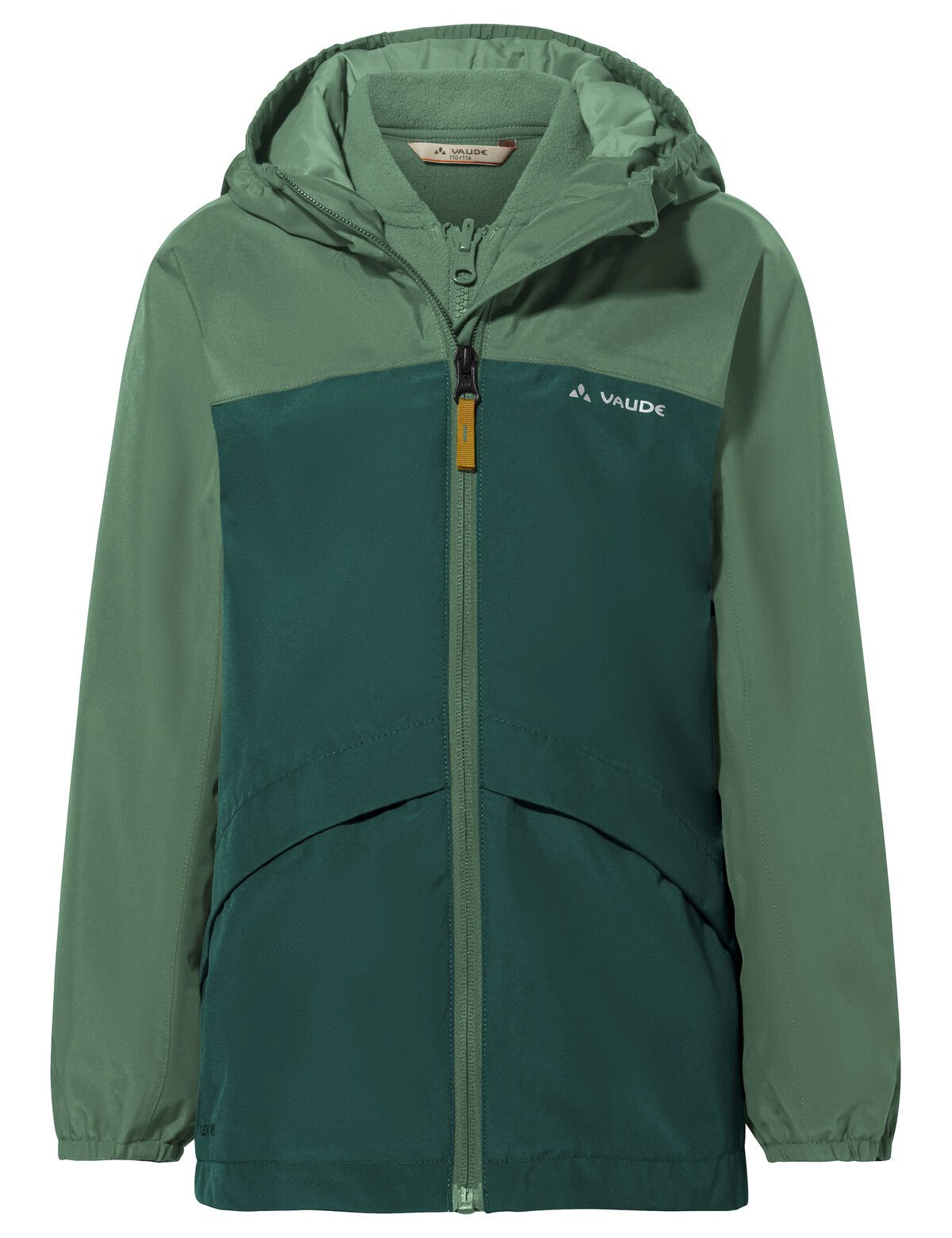 VAUDE 3-in-1-Funktionsjacke KIDS ESCAPE 3IN1 JACKET (2-St) wasserdicht, winddicht, mit Fleece-Innenjacke, mit Außentaschen – Bild 2 von 4
