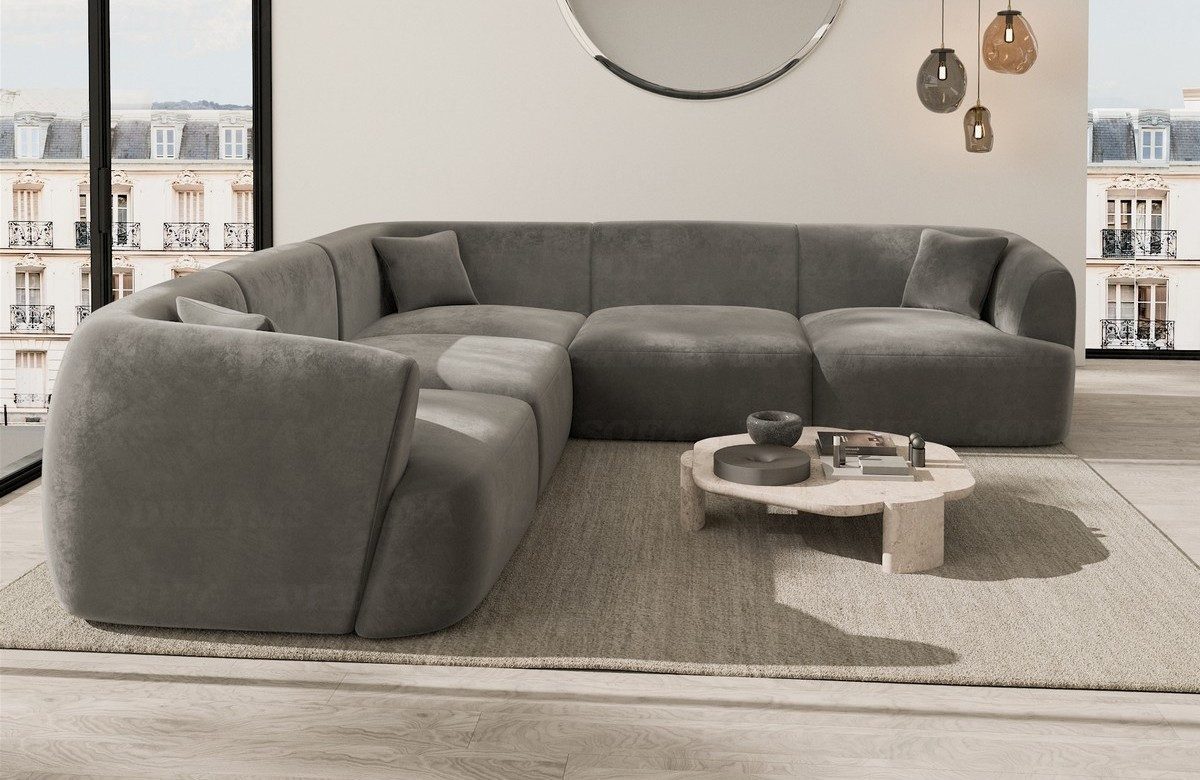 Sofa Dreams Ecksofa Sofa Stoff Eckcouch günstig online kaufen