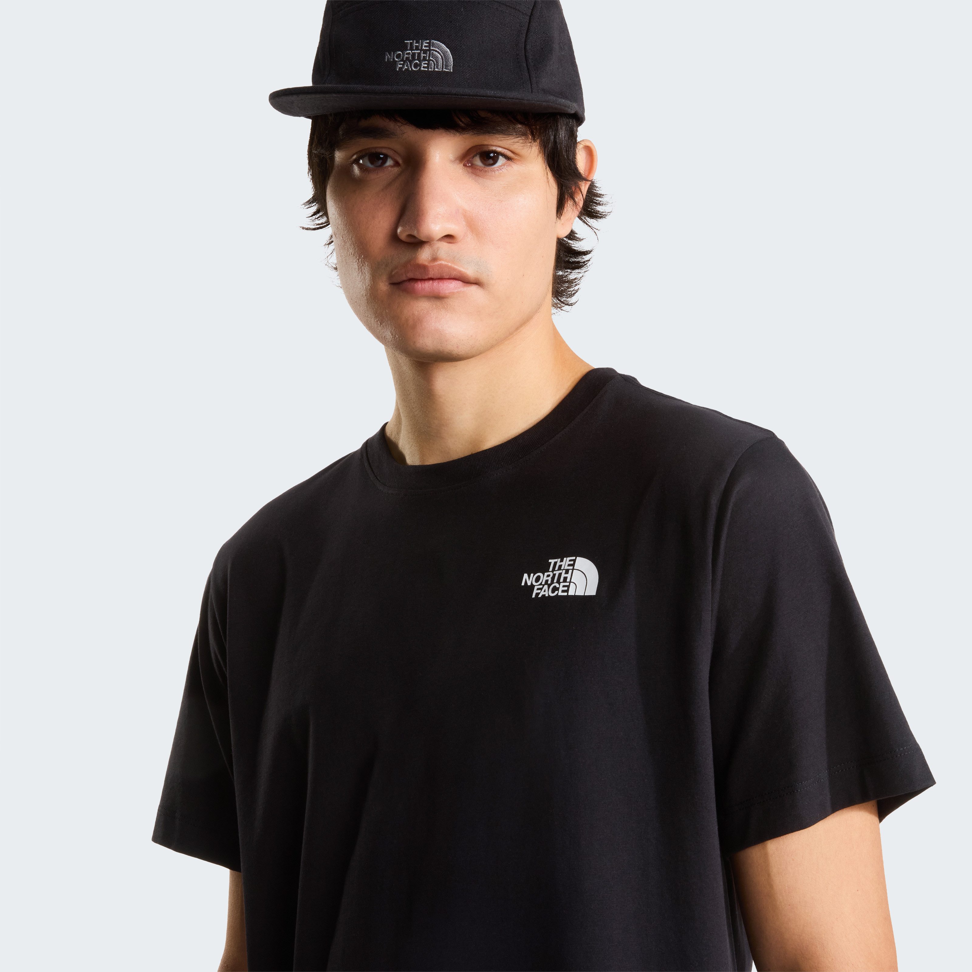 The North Face T-Shirt M EVOLUTION BOX NSE REGULAR SHORT SLEEVE normale Passform, Kurzarm, aus Baumwollmischjersey