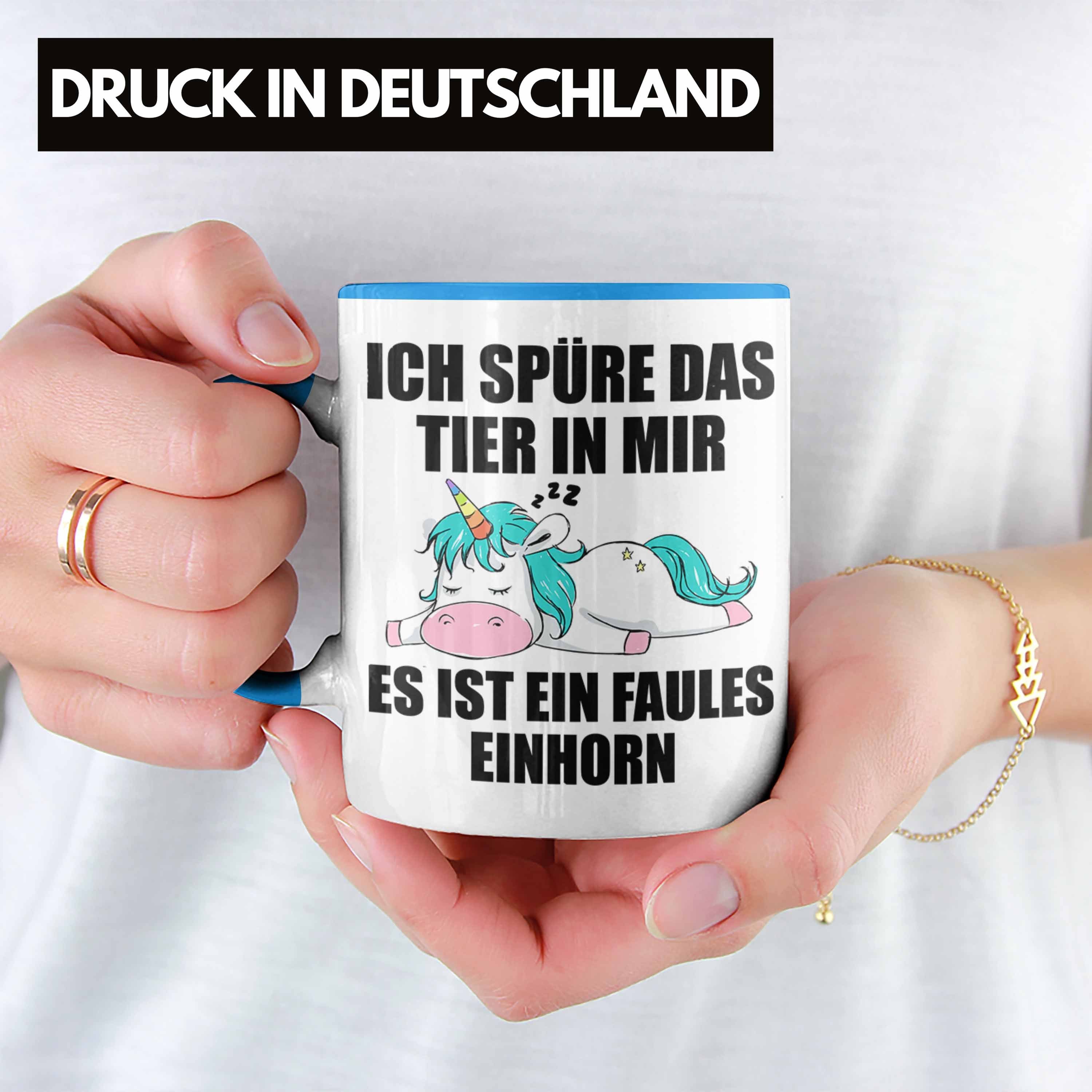 Mitarbeiter Trendation Tasse Einhorn Lustige Weiss Tasse Abschiedsgeschenk Trendation - Sprüche Geschenk Arbeitskollege Kollegin