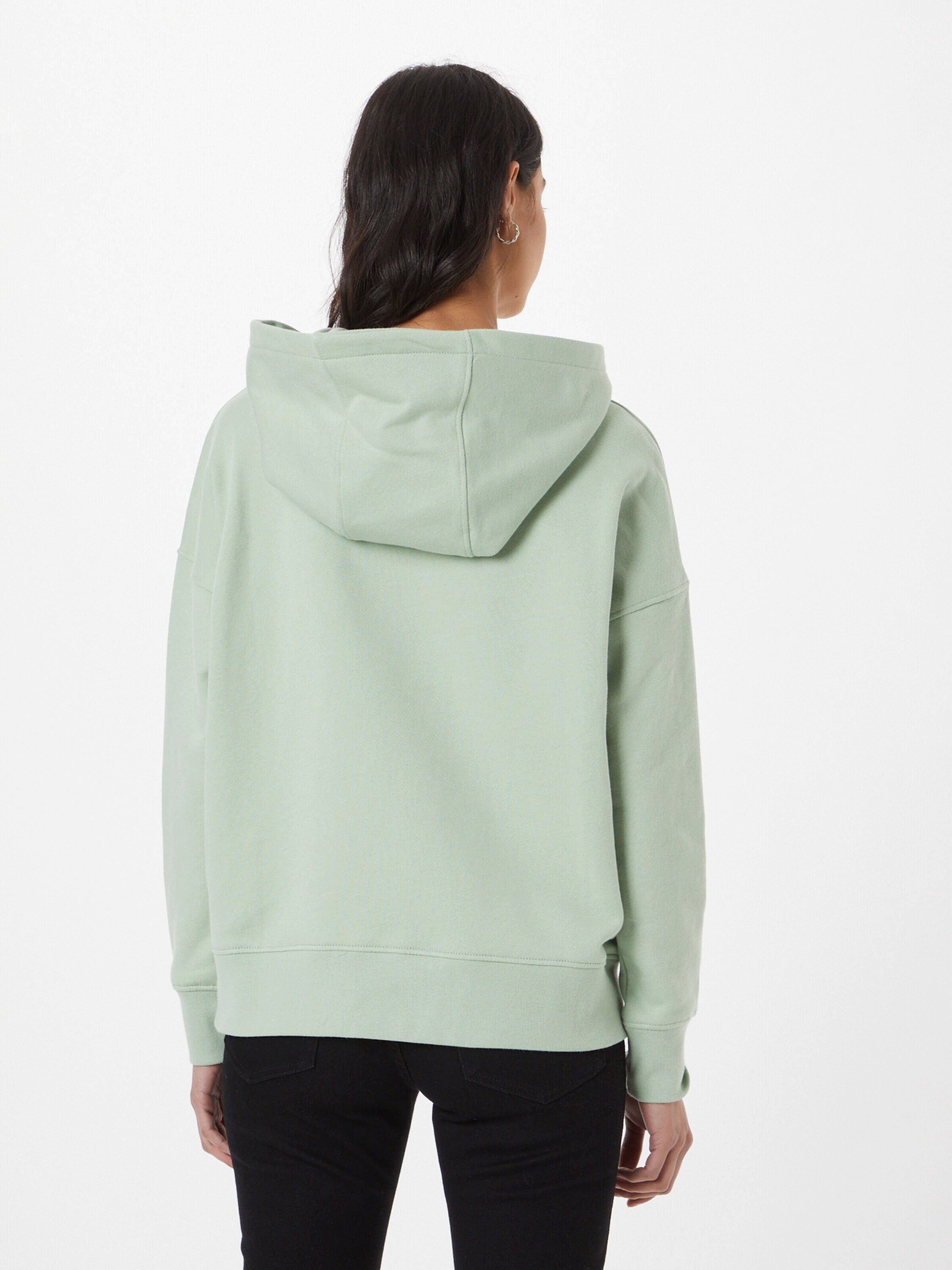 Derbe Sweatshirt (1-tlg) Plain/ohne green Details laurel