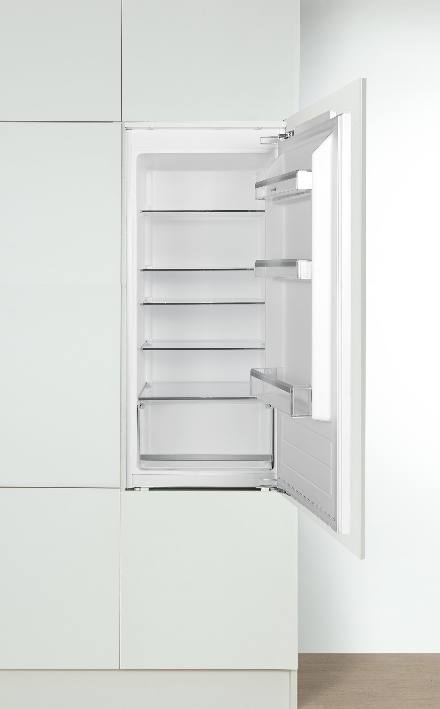 Amica Einbaukühlschrank EVKSS 352 225, 122 cm hoch, 54 cm breit, 197 Liter Nutzinhalt – Großzügiger Stauraum für den Wocheneinkauf – Bild 4 von 5