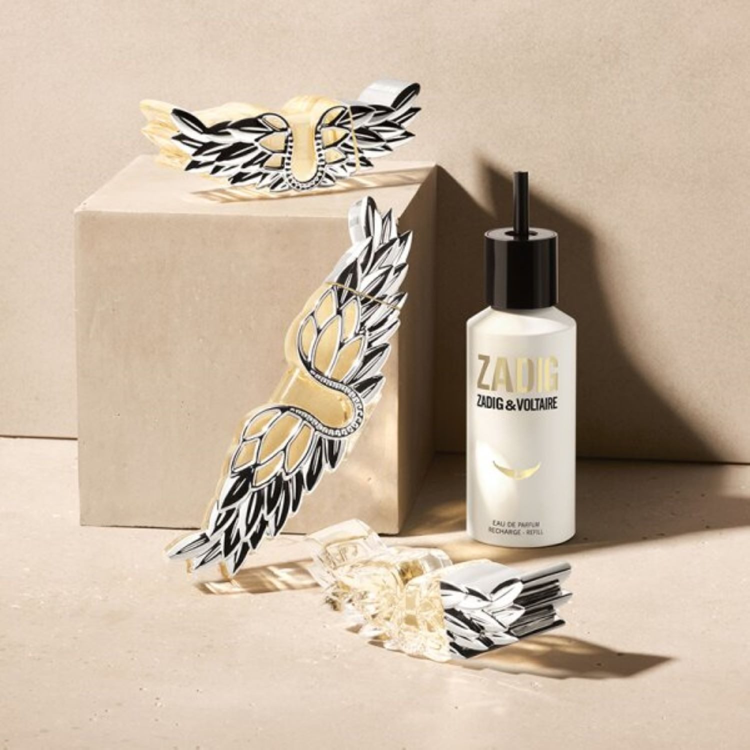 ZADIG & VOLTAIRE Eau de Parfum ZADIG, nachfüllbarer Flakon