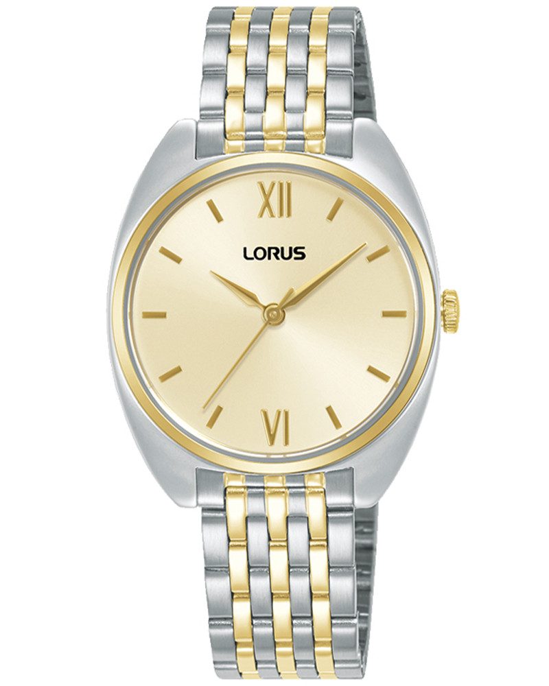 LORUS Quarzuhr RH842CX9, Armbanduhr, Damenuhr, Edelstahlarmband, analog