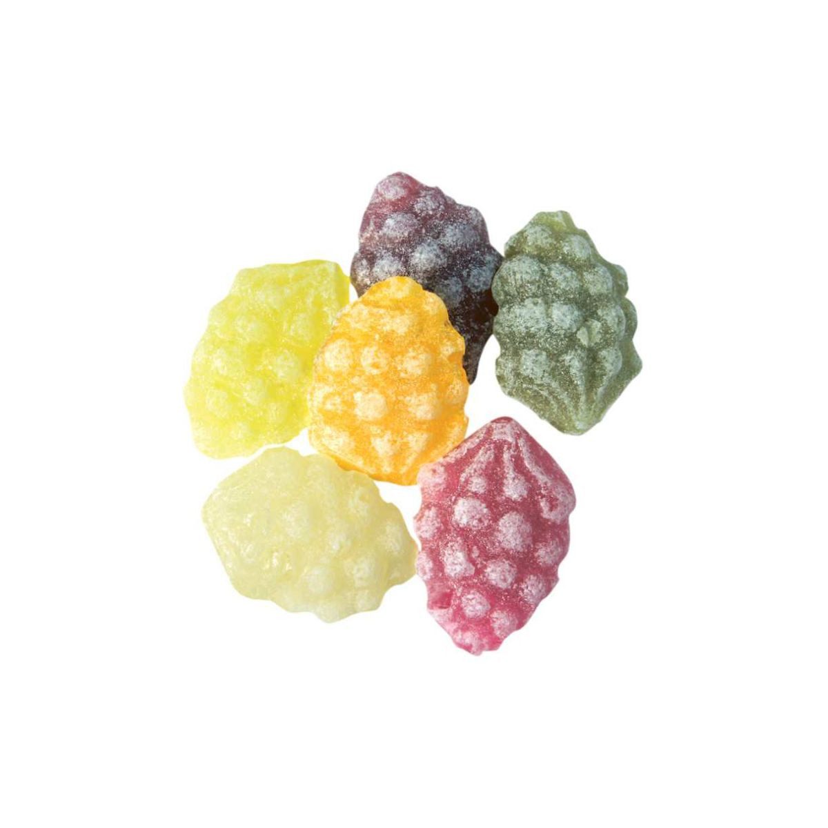 Eduard Edel Süßigkeit, Edel Weintrauben Bonbons bunte fruchtig Fruchtbonbons ungefüllt 150g