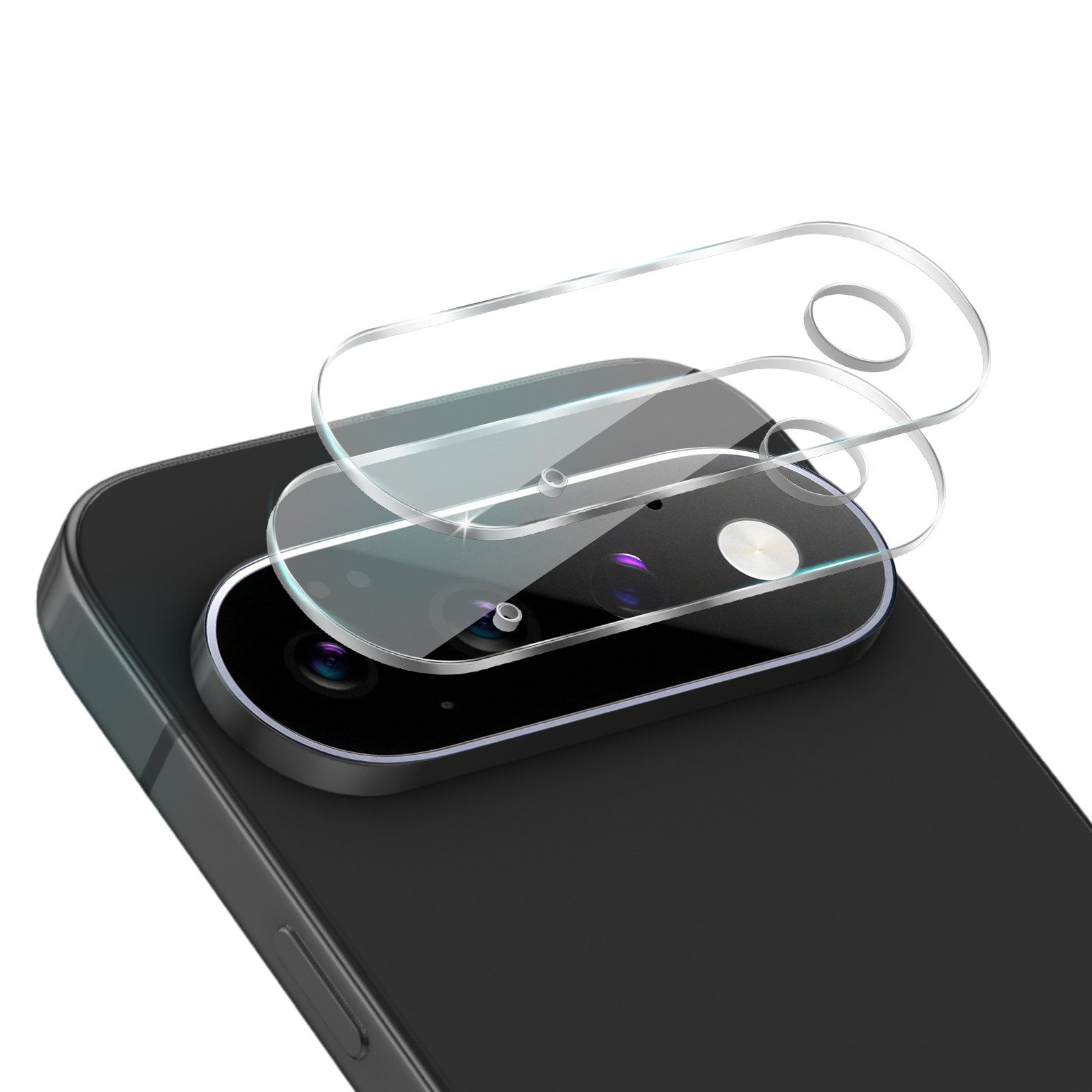 Tec-Expert Kameraschutzglas 2x 9H Kameraglas für Google Pixel 11 Pro XL für Google Pixel 11 Pro XL, Linsenschutzglas, 2 Stück, Kameraschutz, Schutzglas, Linsenschutz, kratz- & stoßfest