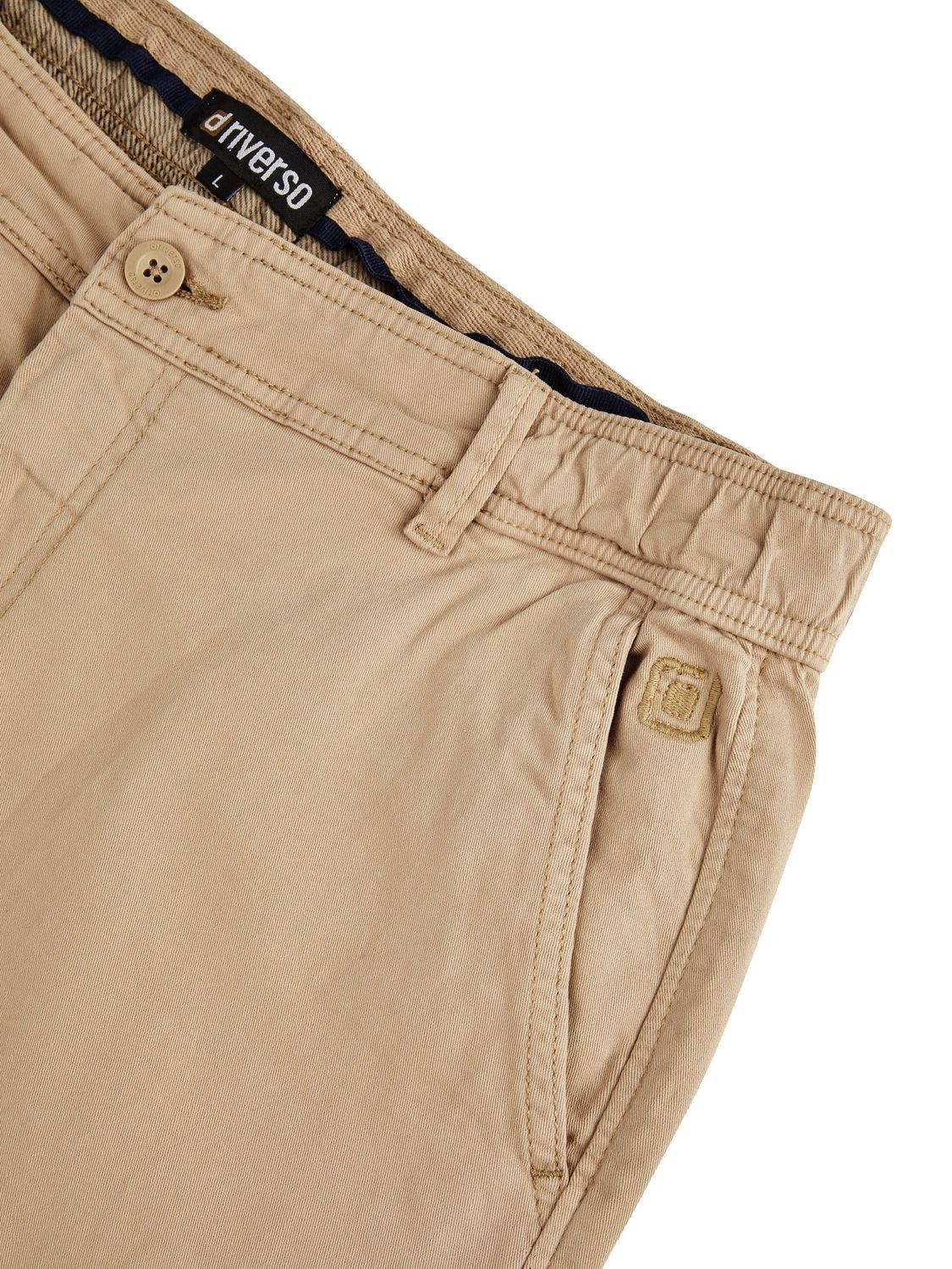 riverso Chinohose Herren Stoffhose RIVFiete Regular Fit Freizeithose mit Stretch
