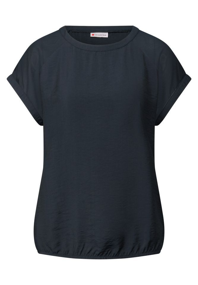 STREET ONE Kurzarmbluse – Blusenshirt mit günstig online kaufen