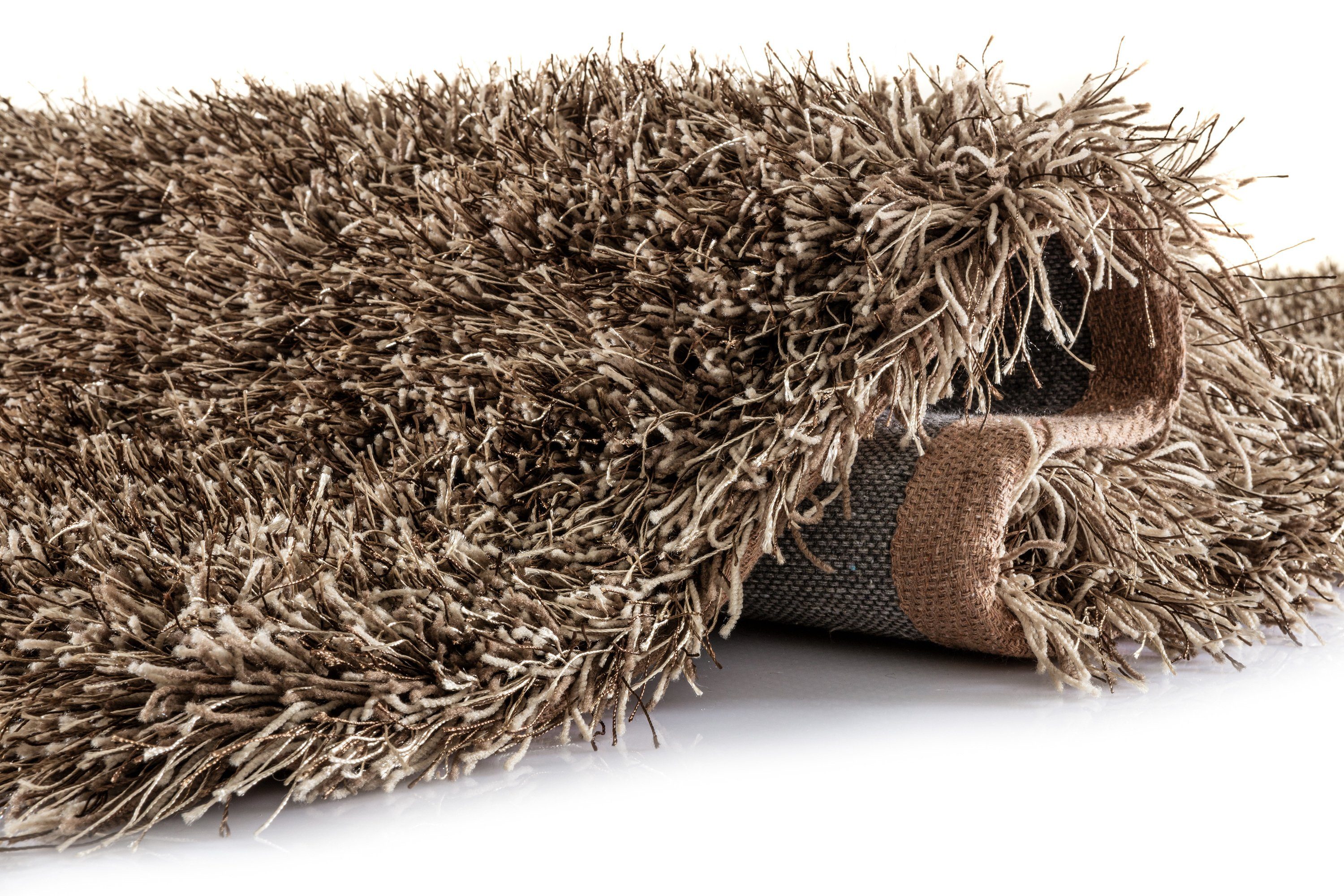 Peyer Syntex Designteppich 1 Teppich Sofia Polyshaggy bronze Gr.200/290 cm, rechteckig