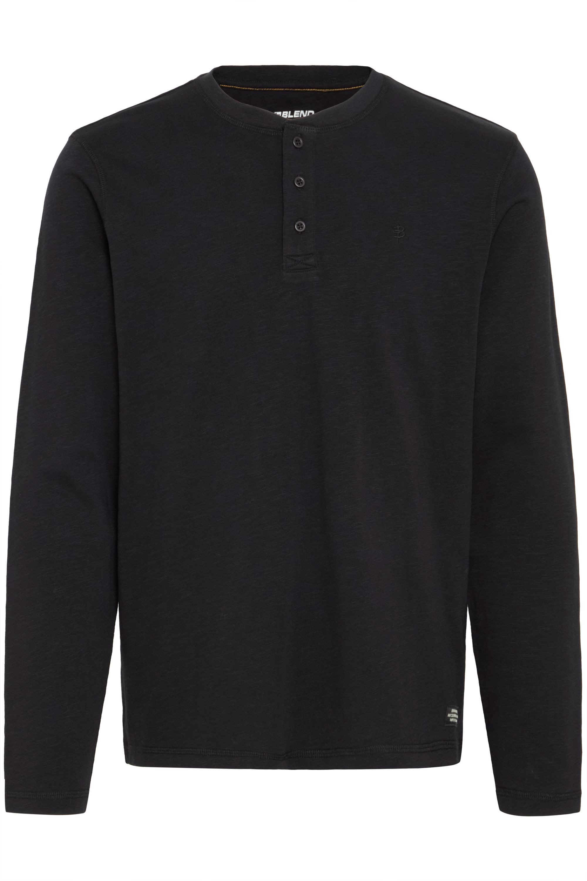 Blend Langarmshirt BHIbrat Klassisches Grandad Longsleeve günstig online kaufen