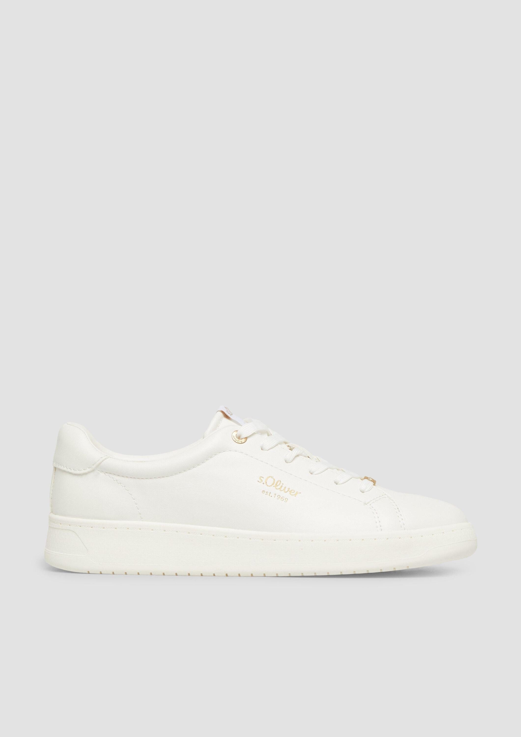s.Oliver Sneakers Sneaker Sneaker mit Plateau-Sohle und Leo-Detail