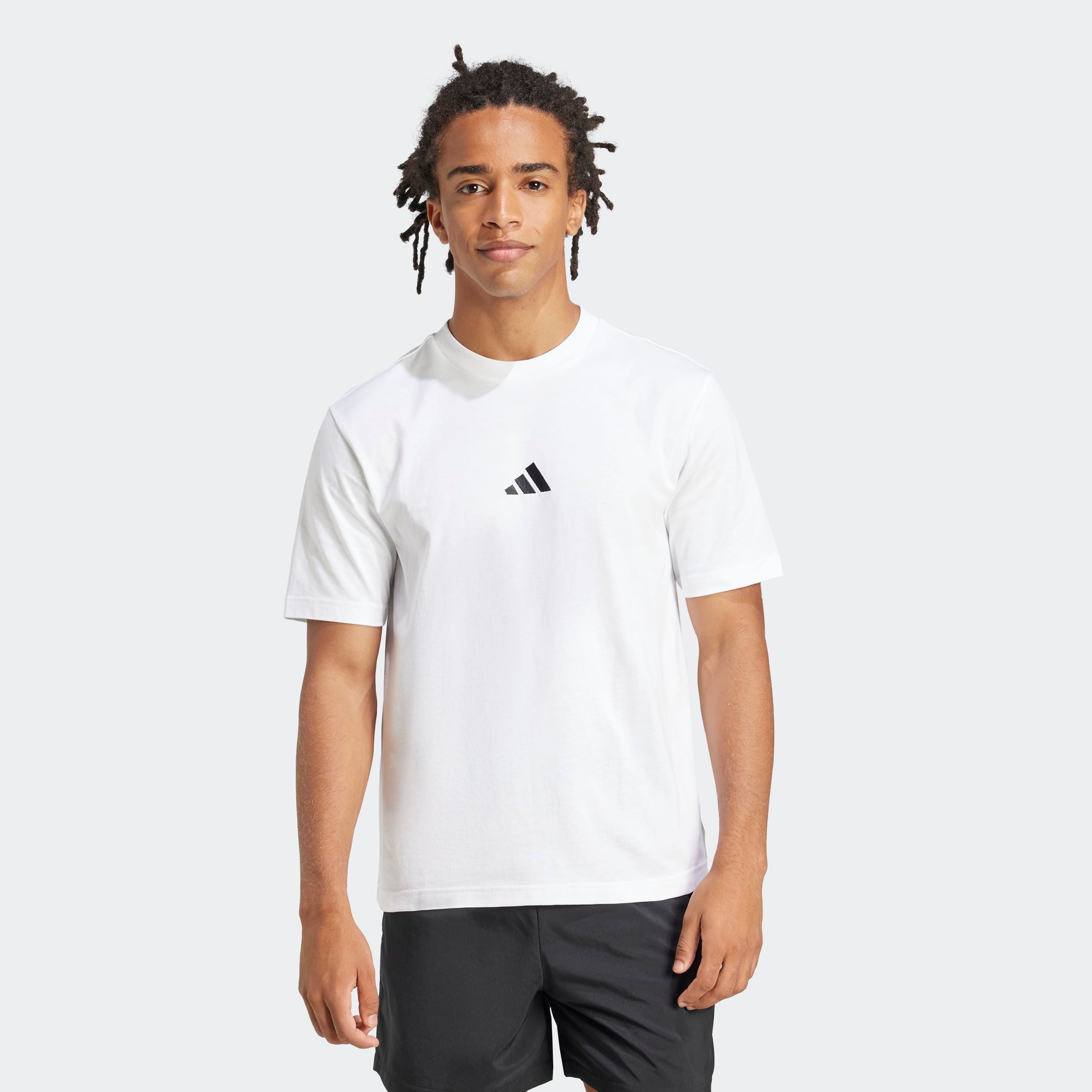 adidas Sportswear T-Shirt M SL SJ T sportliches Kurzarmshirt, mit Rundhalsa günstig online kaufen