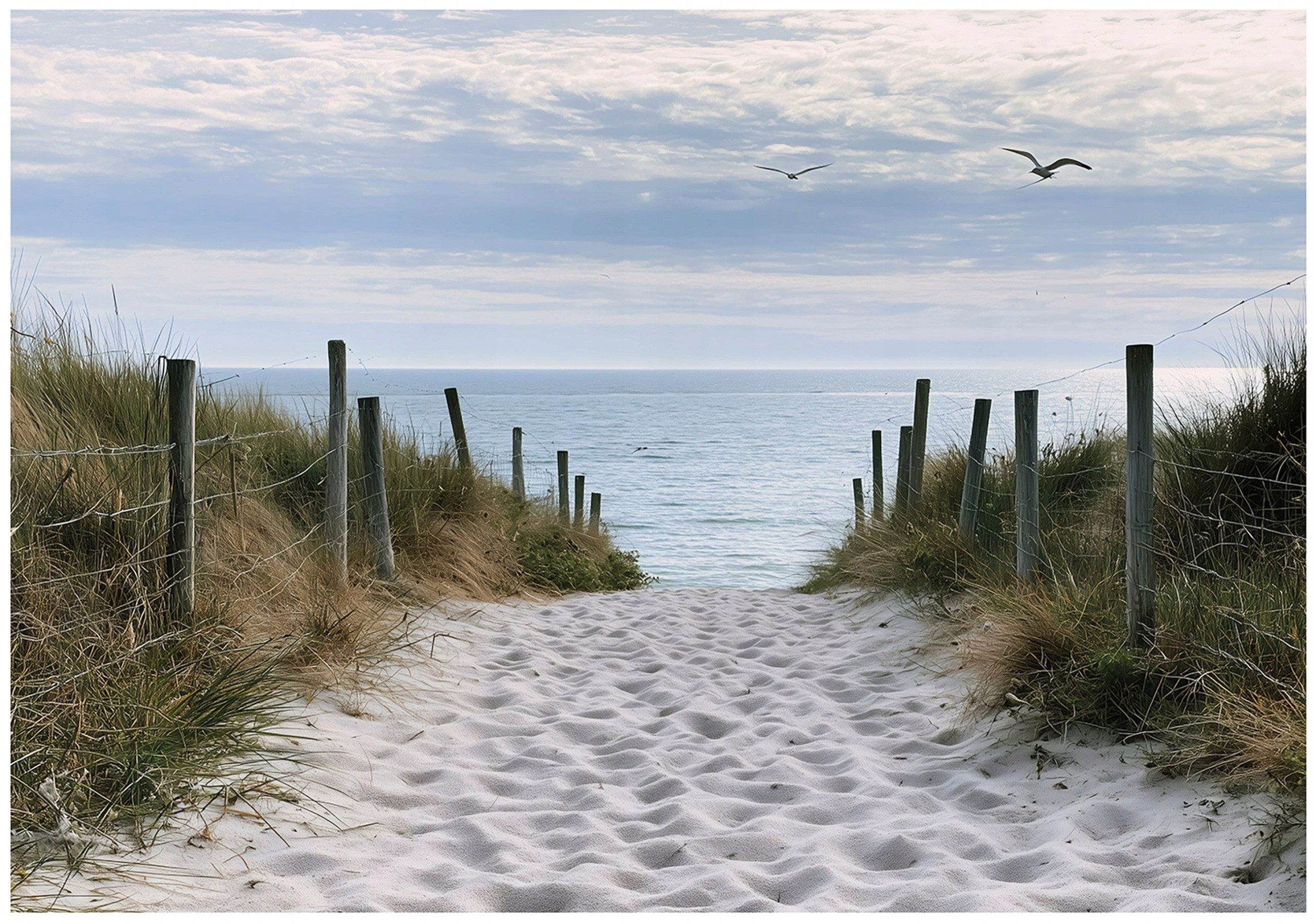 Wallarena Fototapete Vlies Strand, glatt, 150 x 105 cm