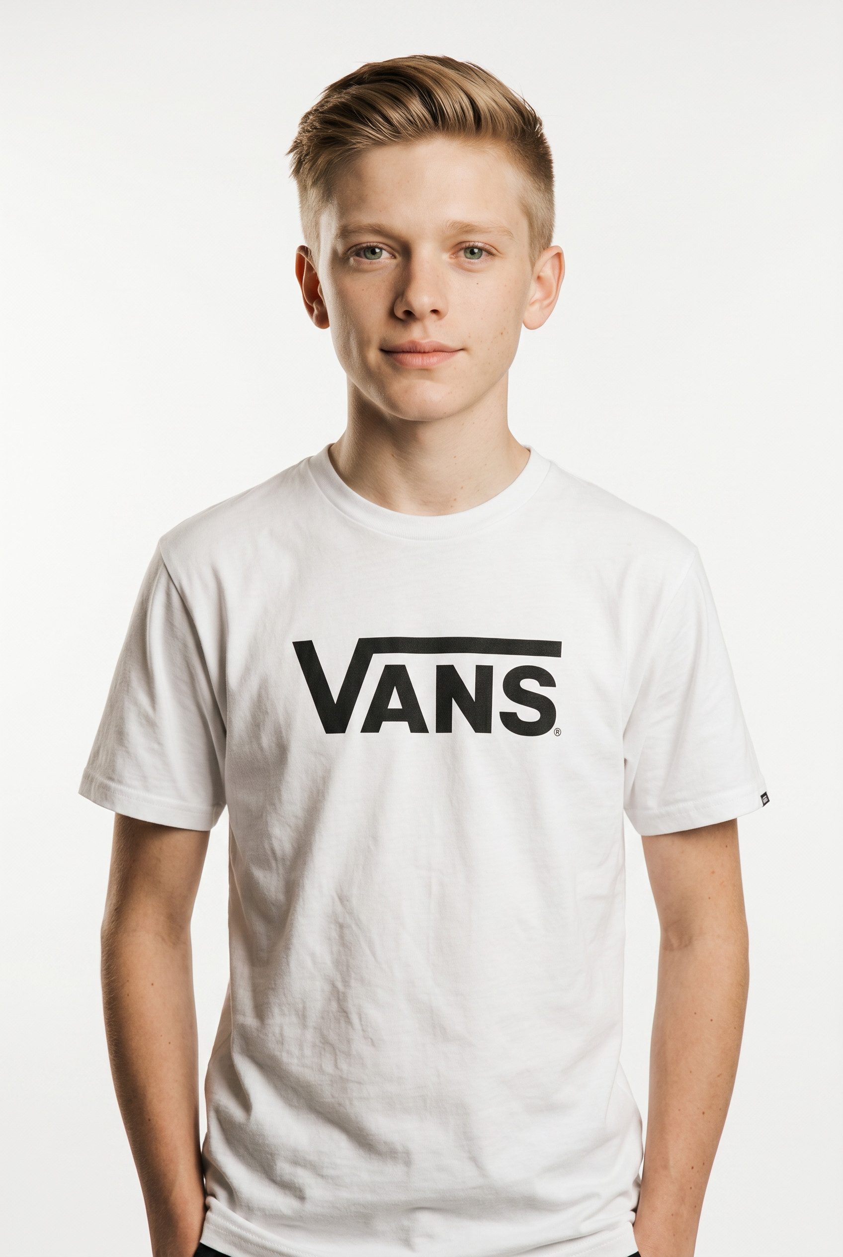Vans T-Shirt STRETCH LOGO SS Kurzarm, für aktive Children, aus Baumwolle
