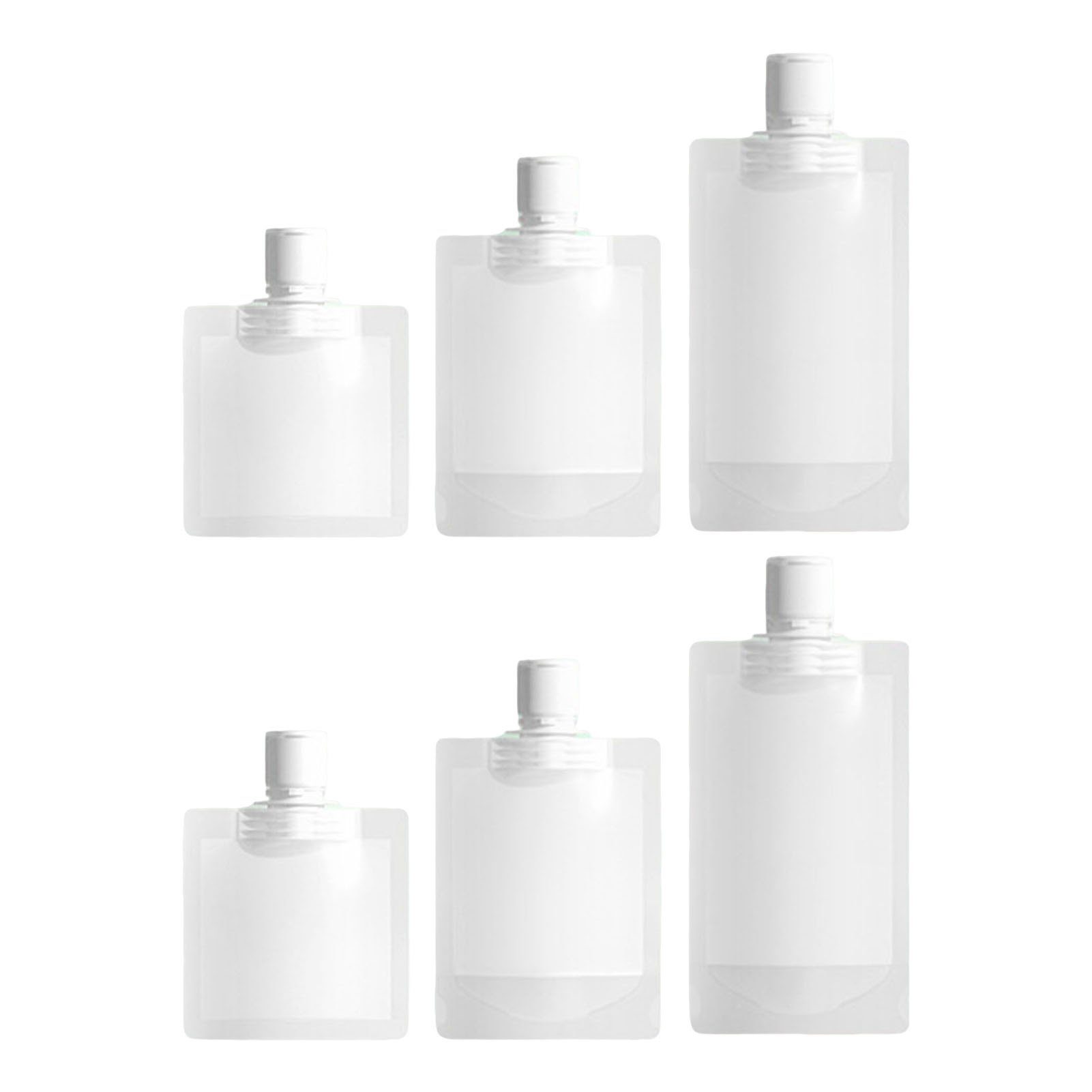 Blusmart Kosmetiktasche Tragbarer Reiseflüssigkeits-Make-up-Verpackungsbeutel 10pcs Mit 100ML