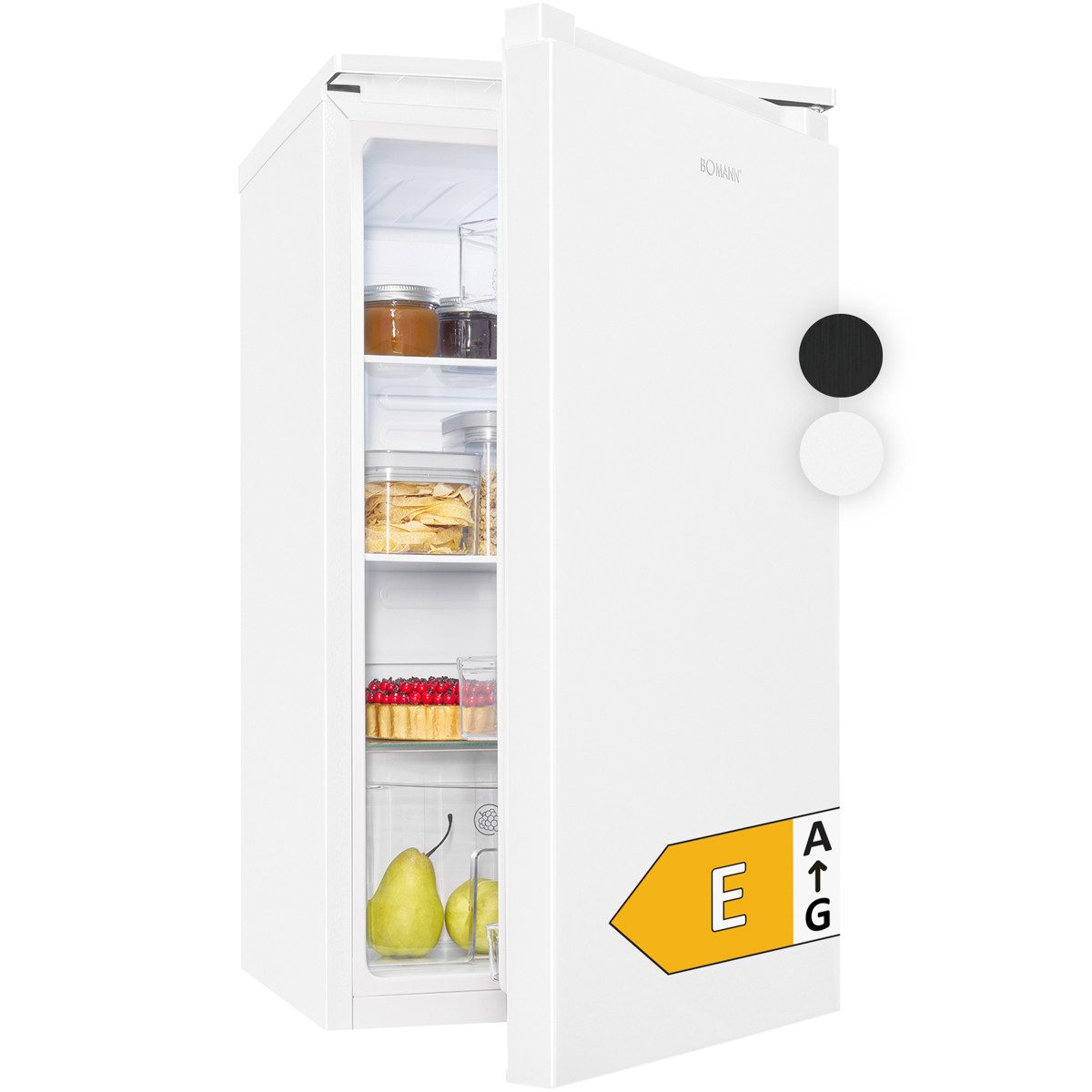 BOMANN Vollraumkühlschrank VS 7255, 83.5 cm hoch, 44.5 cm breit, Kühlschrank ohne Gefrierfach, Energieklasse E