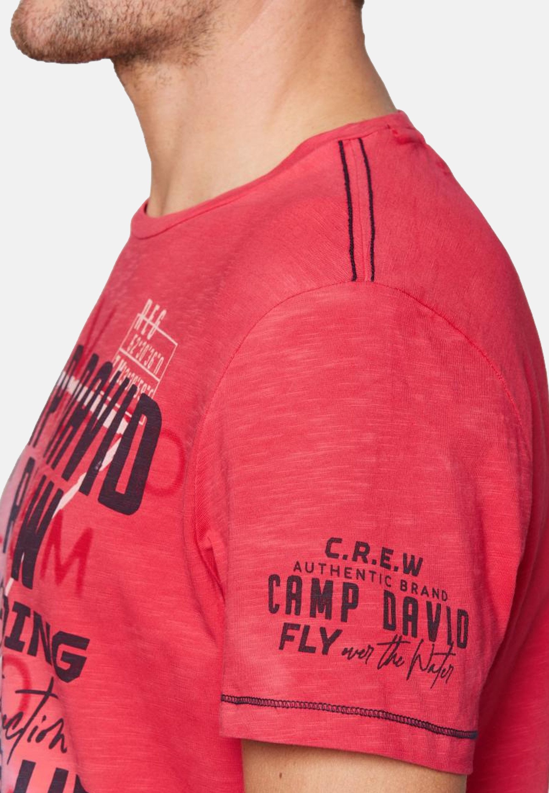 CAMP DAVID T-Shirt T-Shirt Kurzarmshirt (1-tlg., 1)