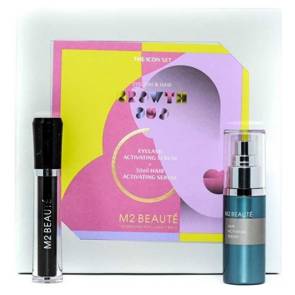 M2 WimpernPrimer »M2 Beauté set 5 ml Eyelash Activating Serum + 30 ml Hari Serum 2tlg«, 2tlg