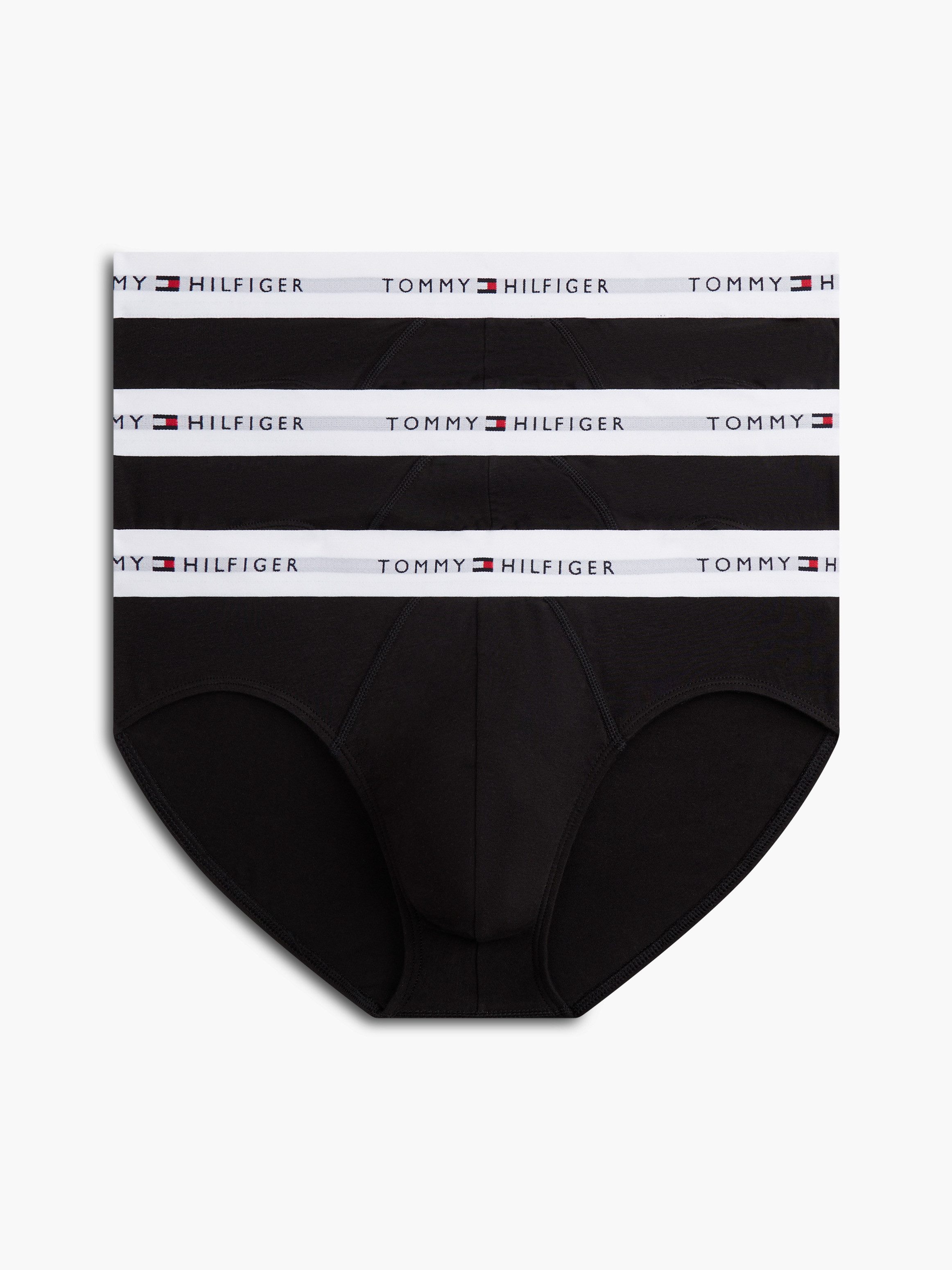 Tommy Hilfiger Underwear Slip BRIEF (Packung, 3-St) Unterhose mit Logobund