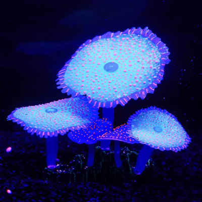 Lubgitsr Aquariendeko Aquarium Pflanzen Künstlich, leuchtende Korallen- und Wasserpflanzen, (1-tlg)