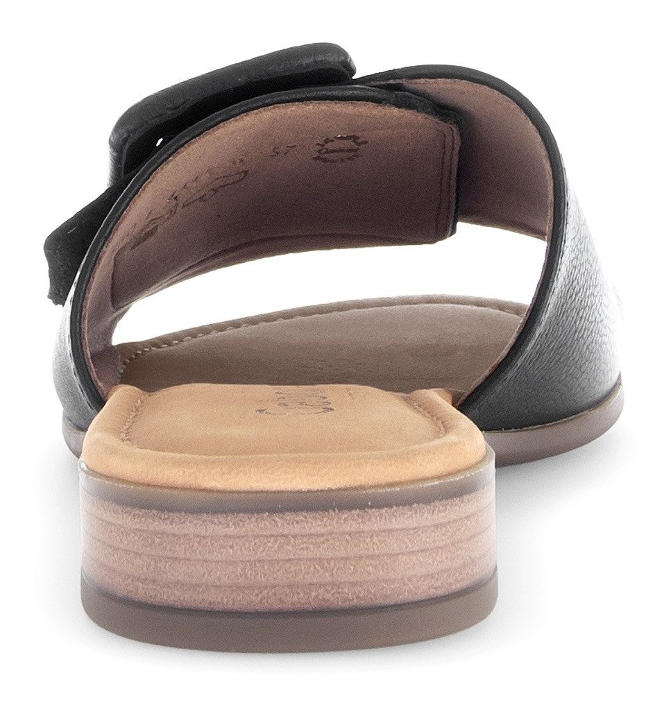 Gabor RHODOS Pantolette, Blockabsatz, Sommerschuh, Komfortschuh in Weite G günstig online kaufen