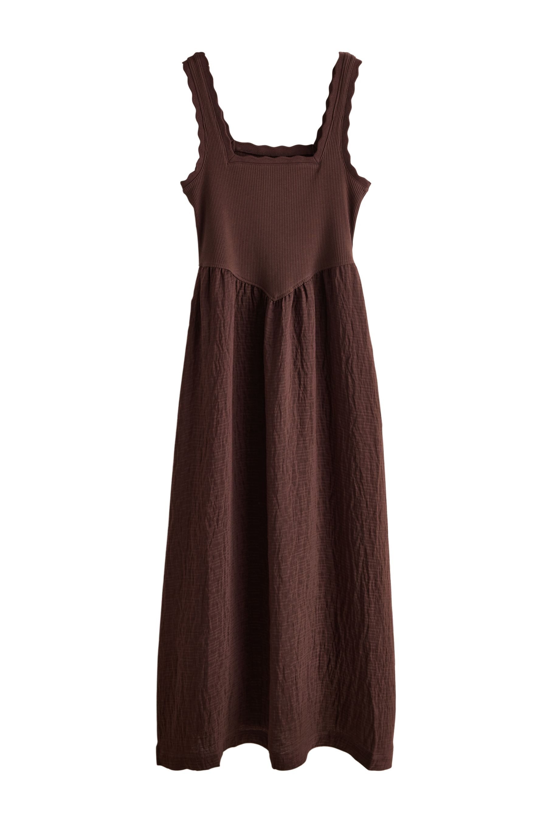 Next Midikleid Midikleid aus Jersey-Mischgewebe (1-tlg)