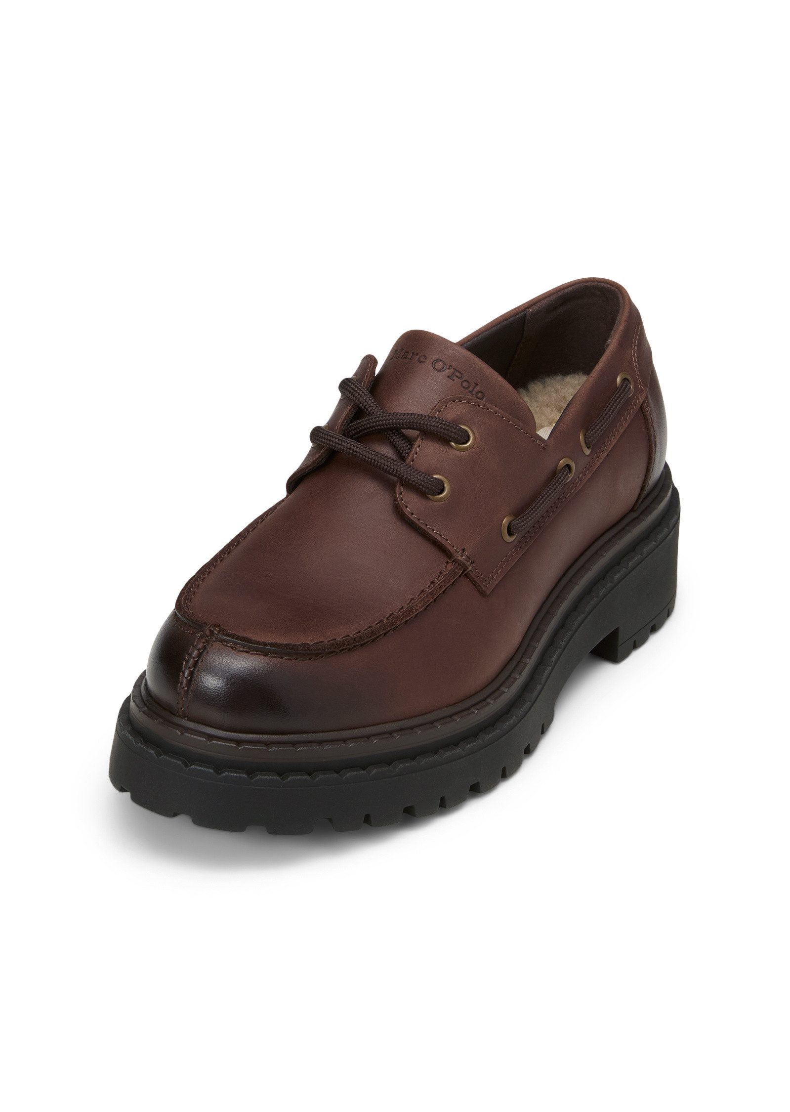 Marc O'Polo mit flauschiger Innensohle Bootsschuh günstig online kaufen