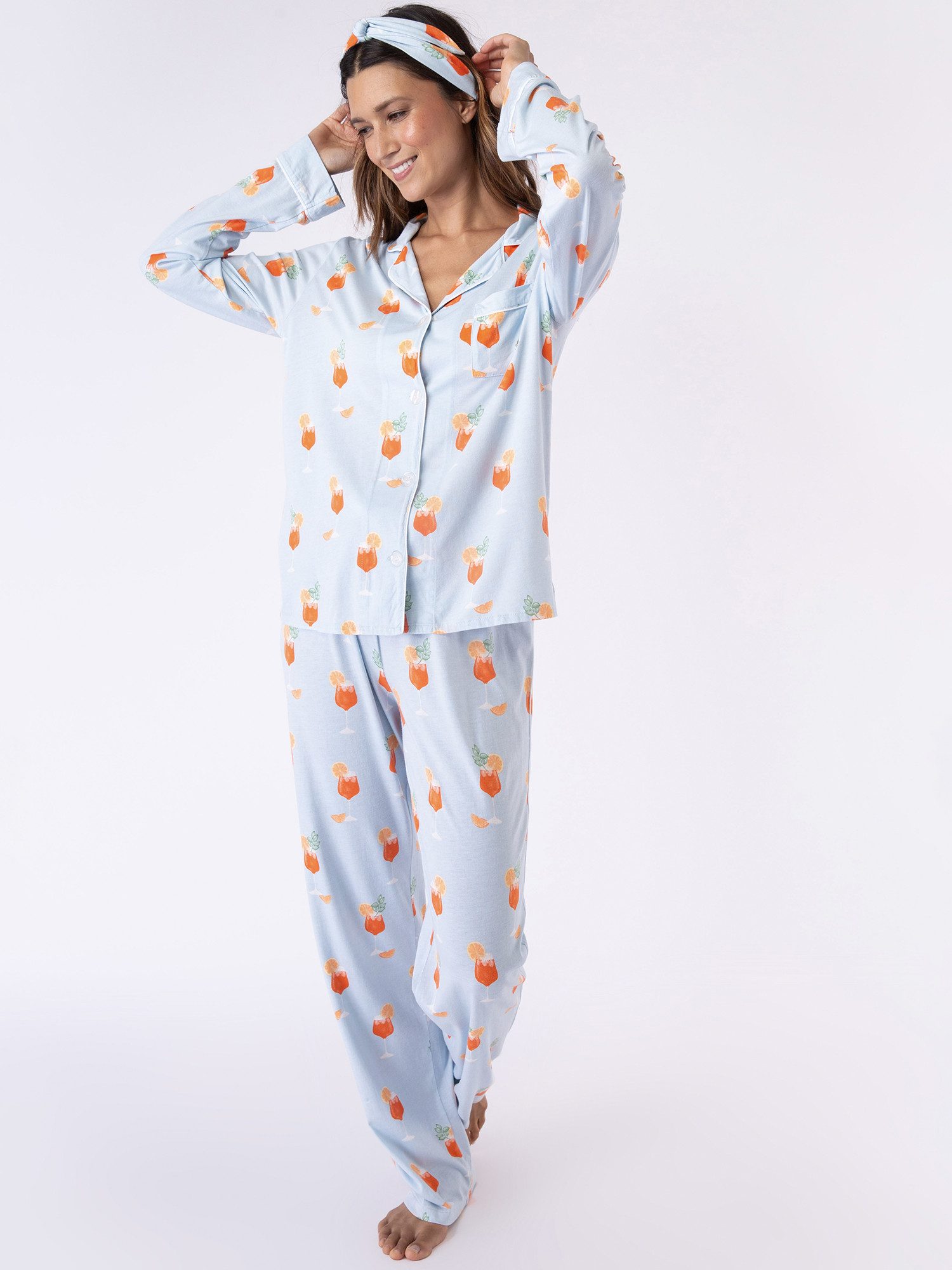 PJ Salvage Pyjama Playful Prints (2 tlg) schlafanzug schlafmode bequem