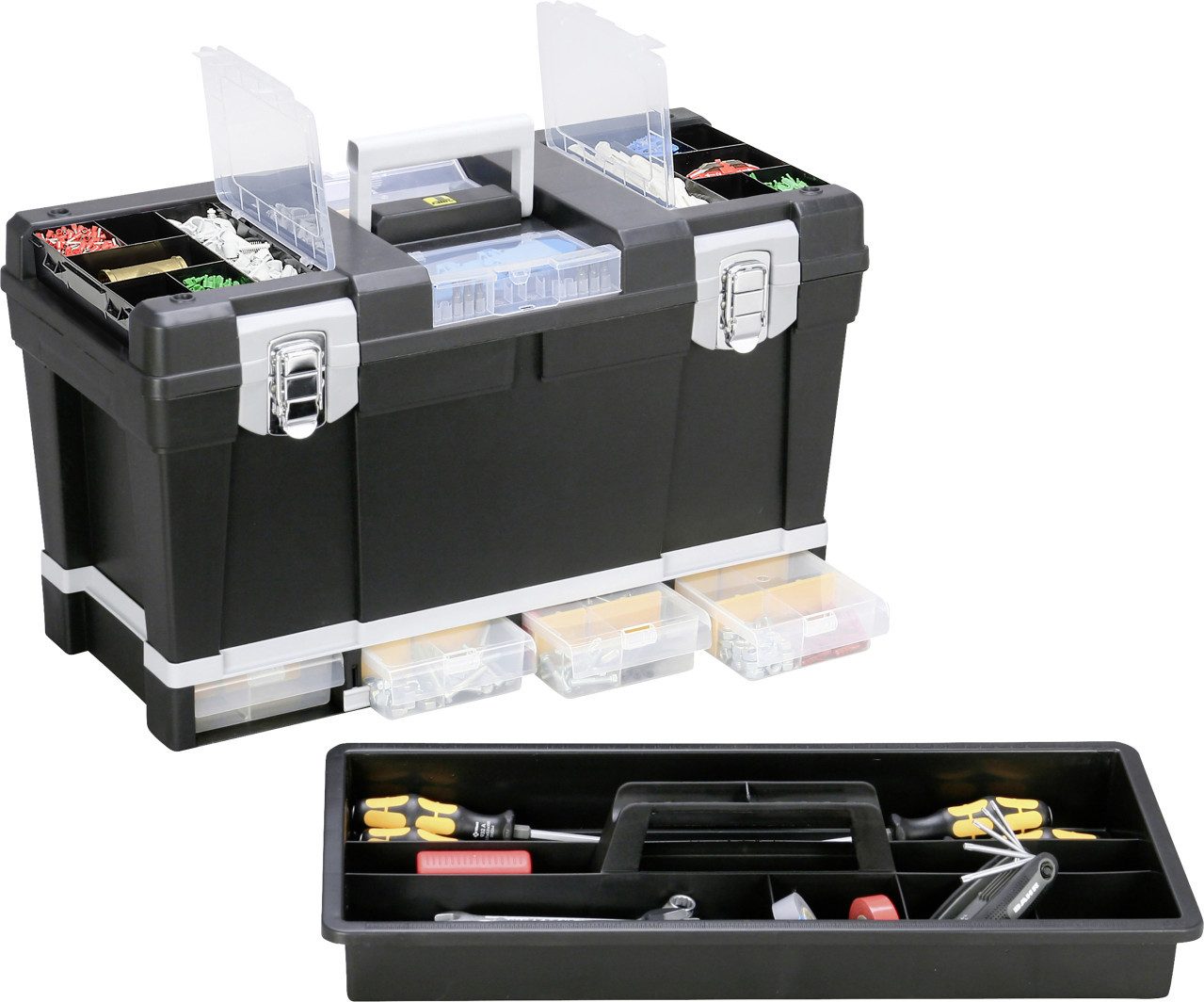 Allit Werkzeugkoffer Allit Werkzeugkoffer mit Kleinteilesortierung
