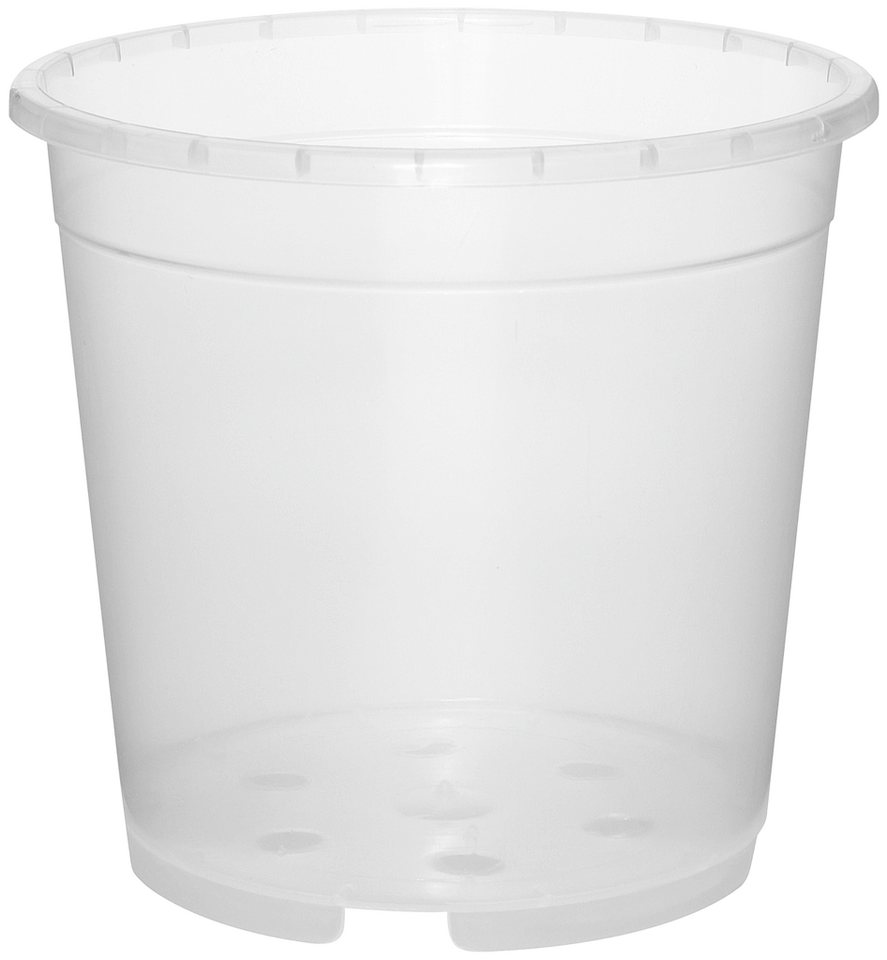 Geli Blumentopf Orchideentopf 0,7l transparent klar