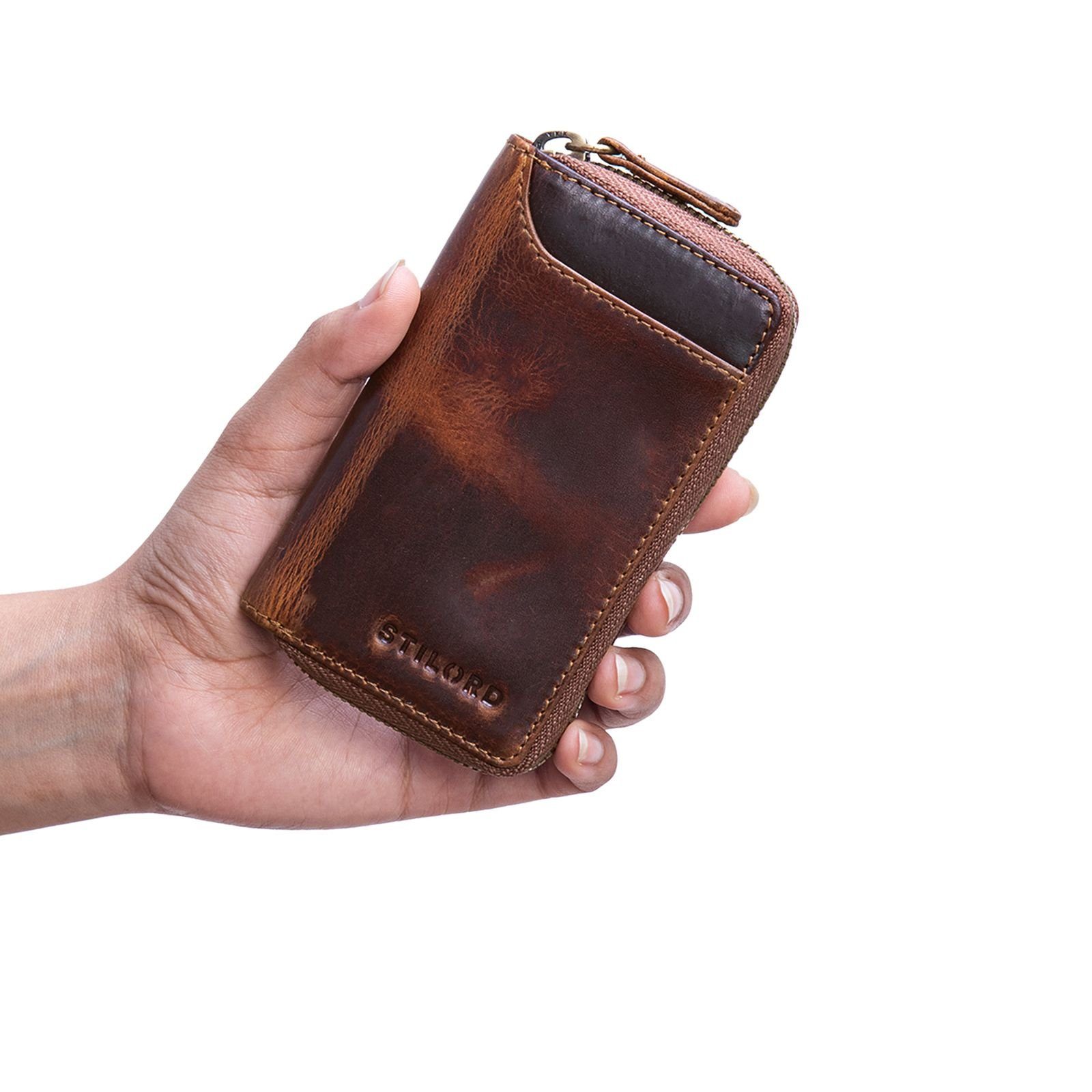 STILORD Schlüsseltasche "Devin" Schlüsseletui klein Leder günstig online kaufen