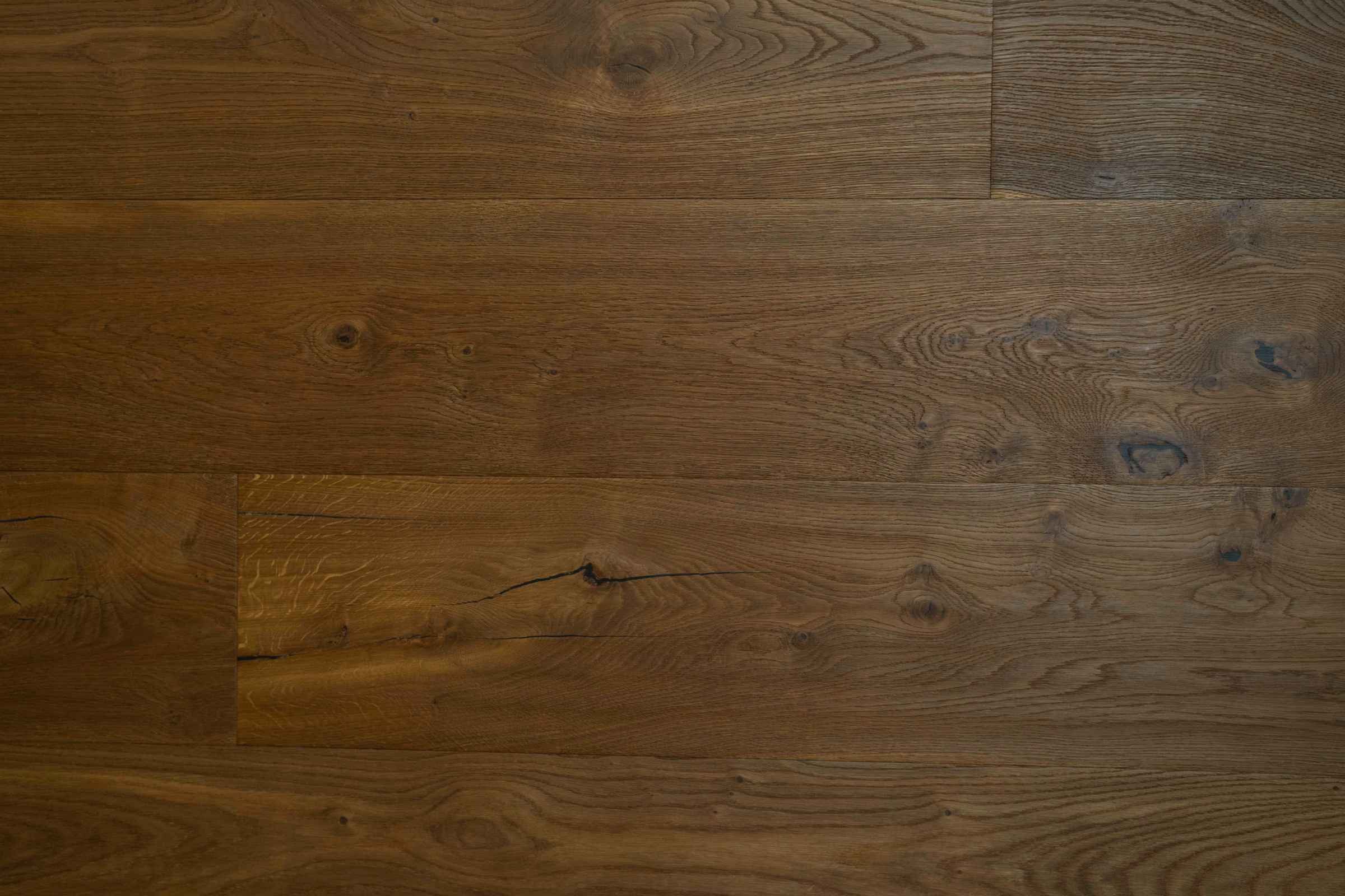 DielenDealer Parkett Fertigparkett Eiche Richmond XL - 3-Schicht geräuchert, geölt, mit Klicksystem, 3,432qm pro Paket